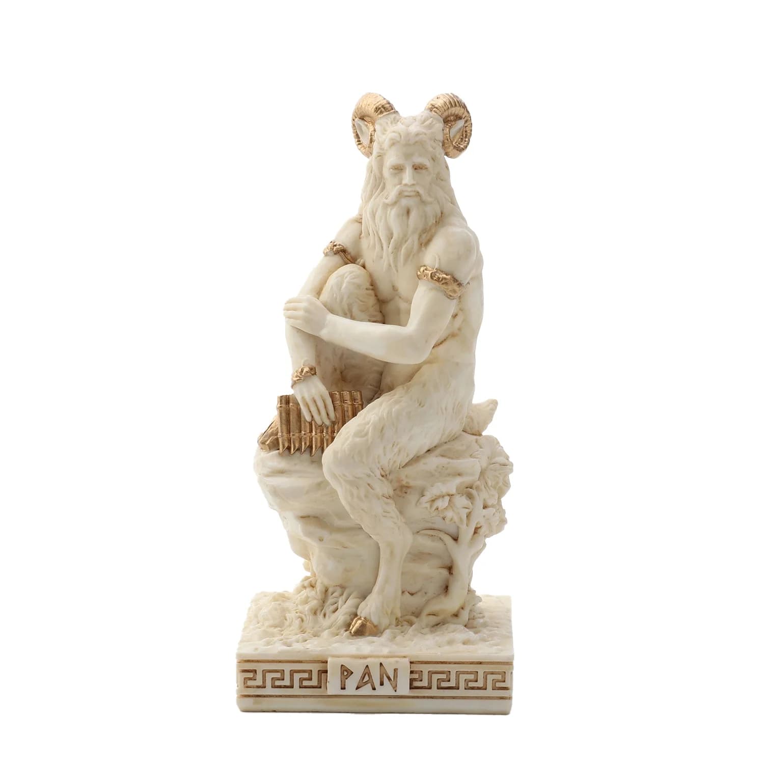 Pan Greek God Of The Wild 8.5cm Veronese White Statue β Statues & figurines from ArtStatues