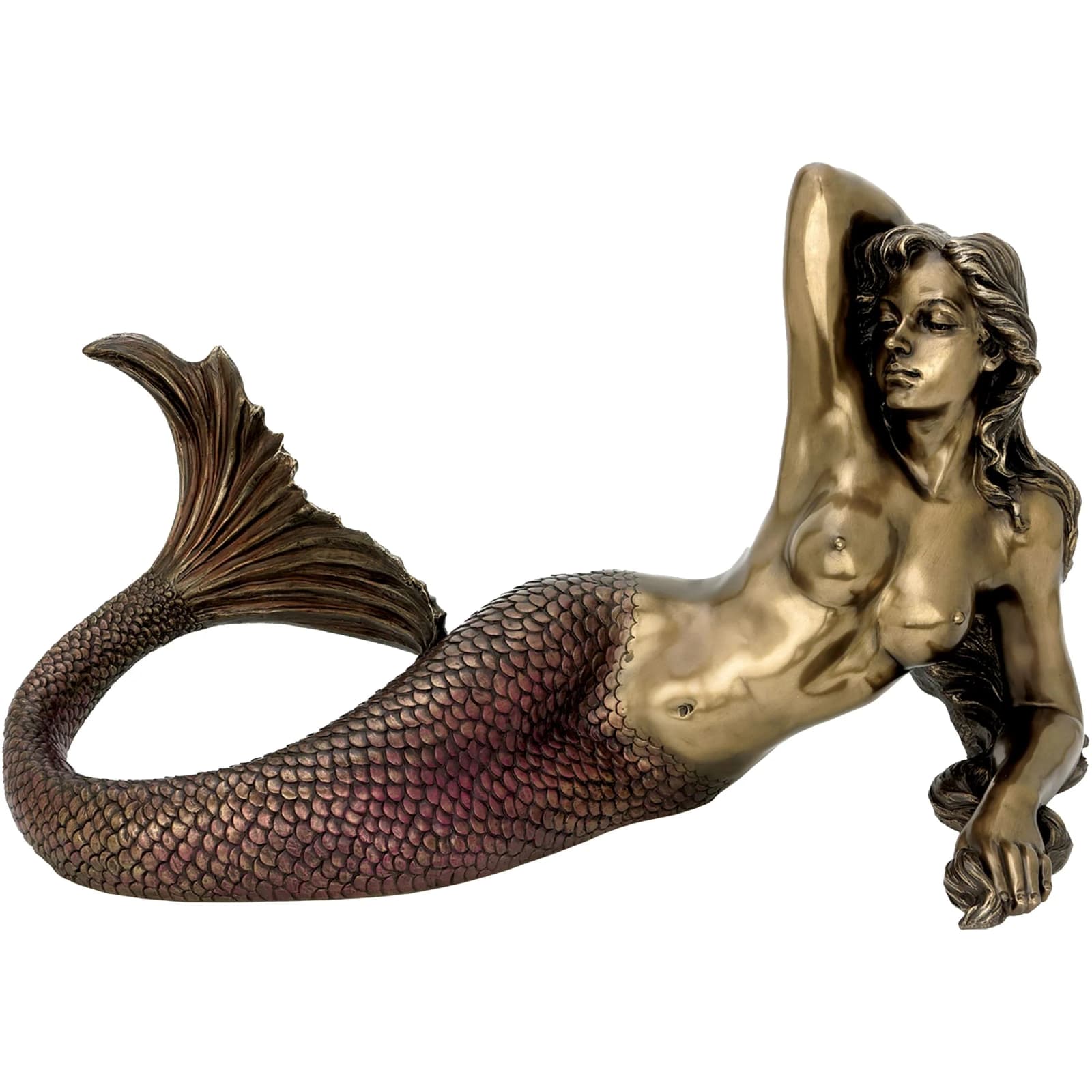 Mermaid Bronze Statue β 64Γ32Γ37 cm Enchanting Sea Siren β Statues & figurines from ArtStatues
