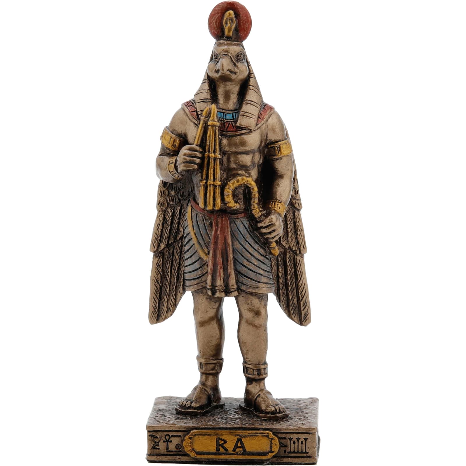 Ra Ancient Egyptian God 8.8cm Veronese Statue β Statues & figurines from ArtStatues