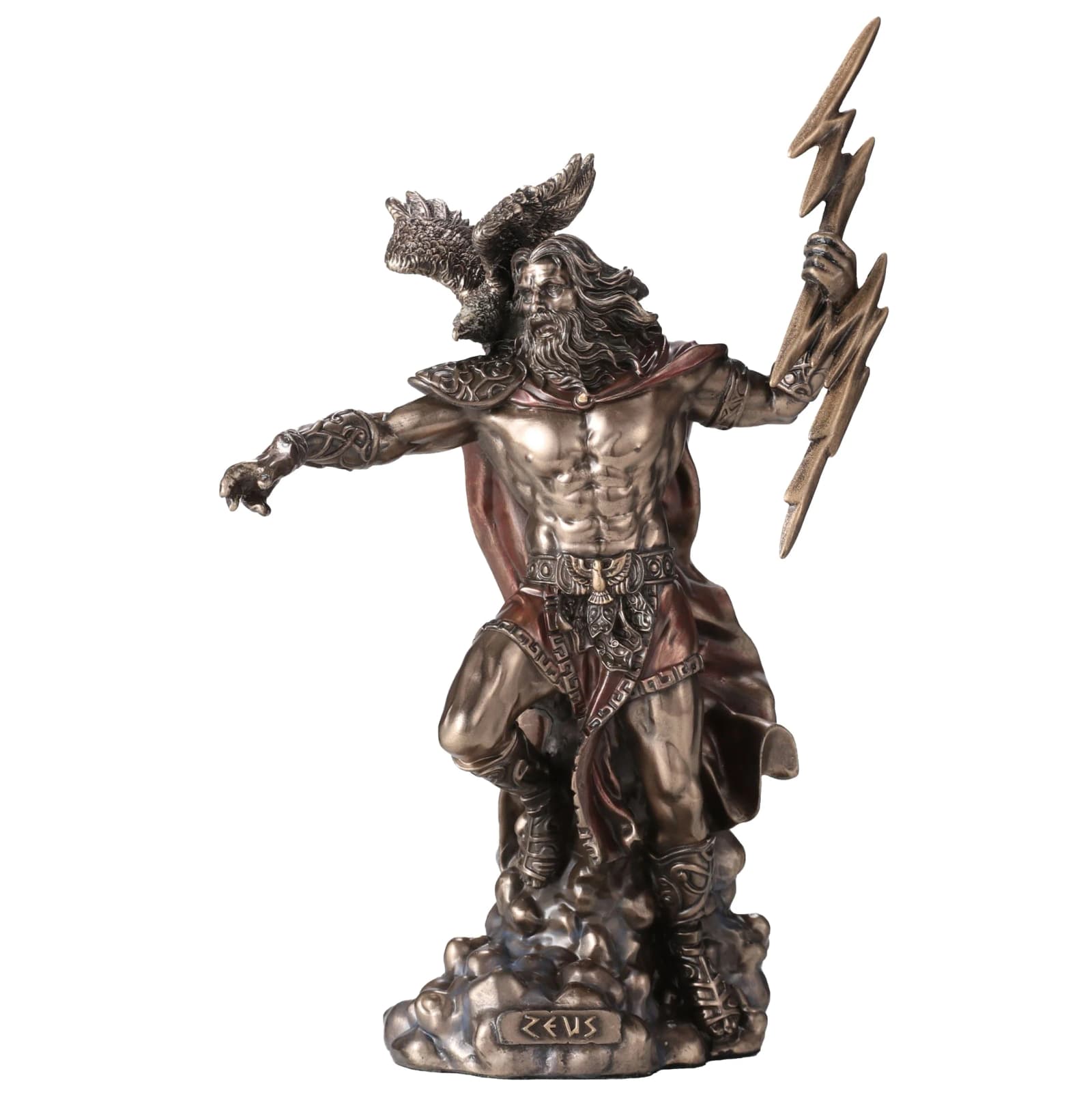 Zeus The Greek God Of The Sky 19cm Veronese Statue — Statues & figurines from ArtStatues