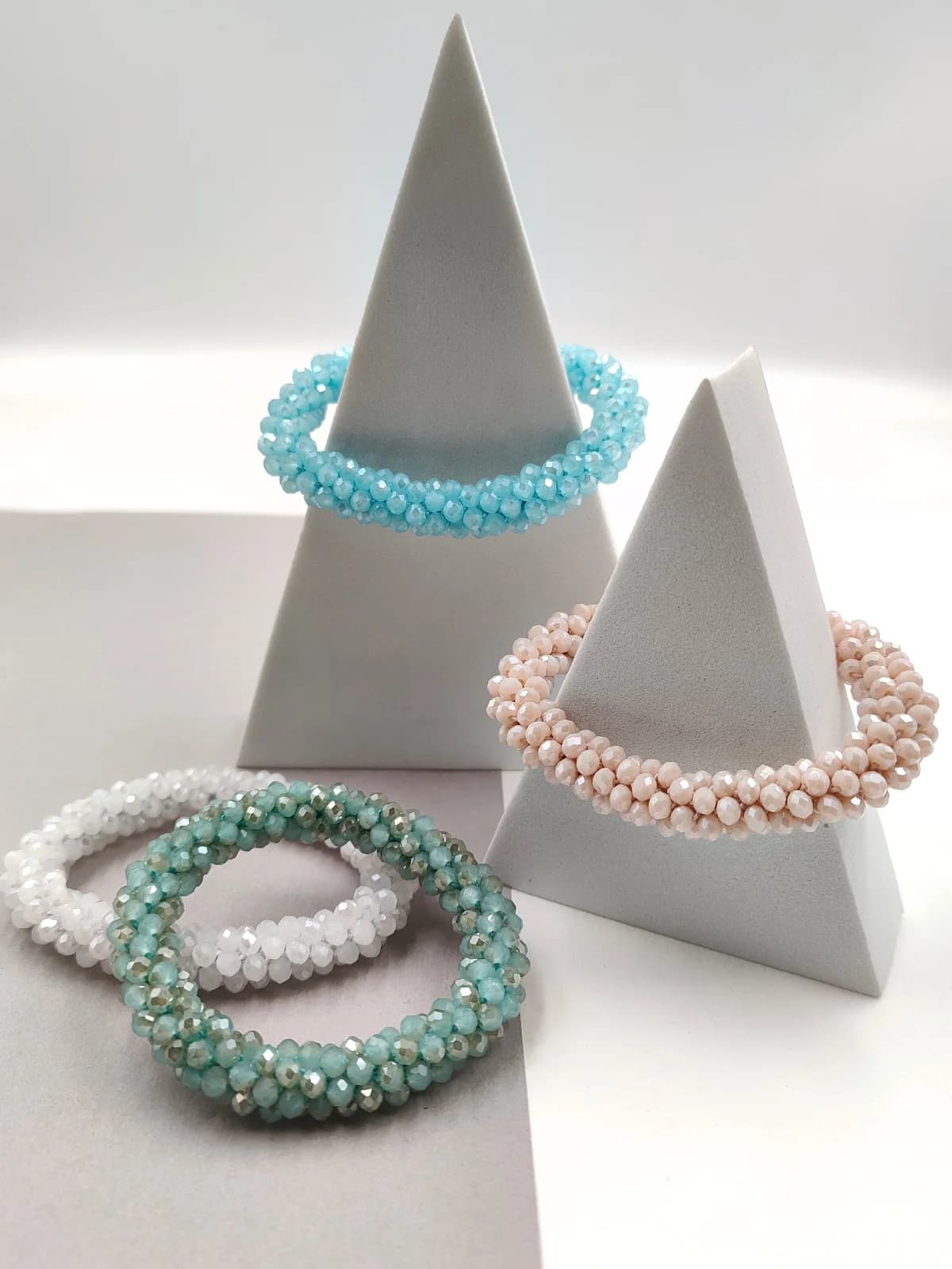 Stretch Bracelet with Crystals by Magis Handmade Jewels