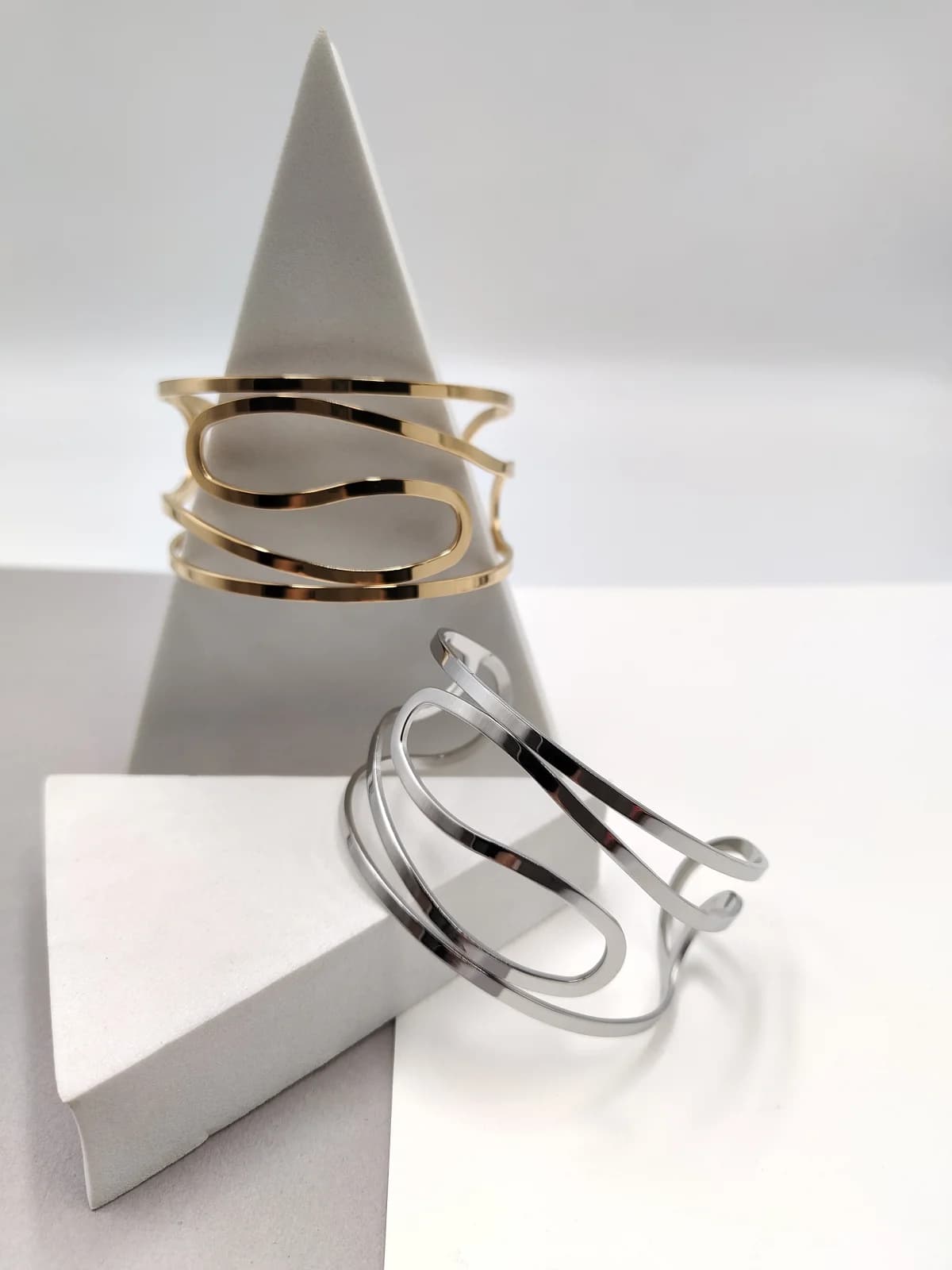 Stainless Steel Multi-Strand Bracelet by Magis Handmade Jewels