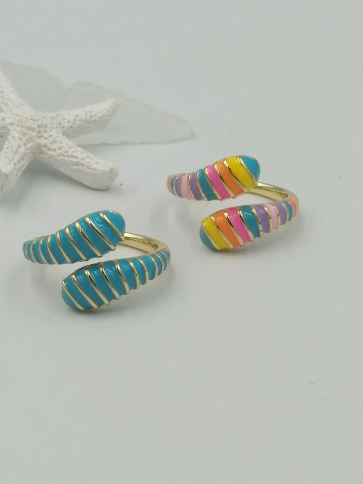 Ring with Enamel by Magis Handmade Jewels