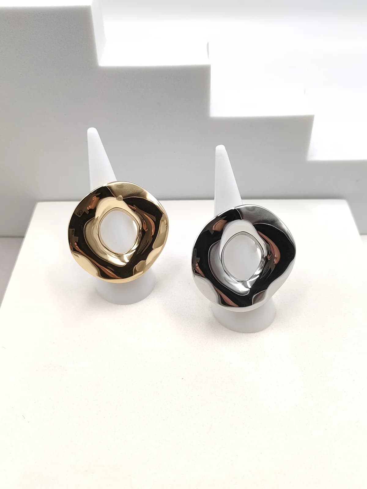 Stainless Steel Round Ring by Magis Handmade Jewels