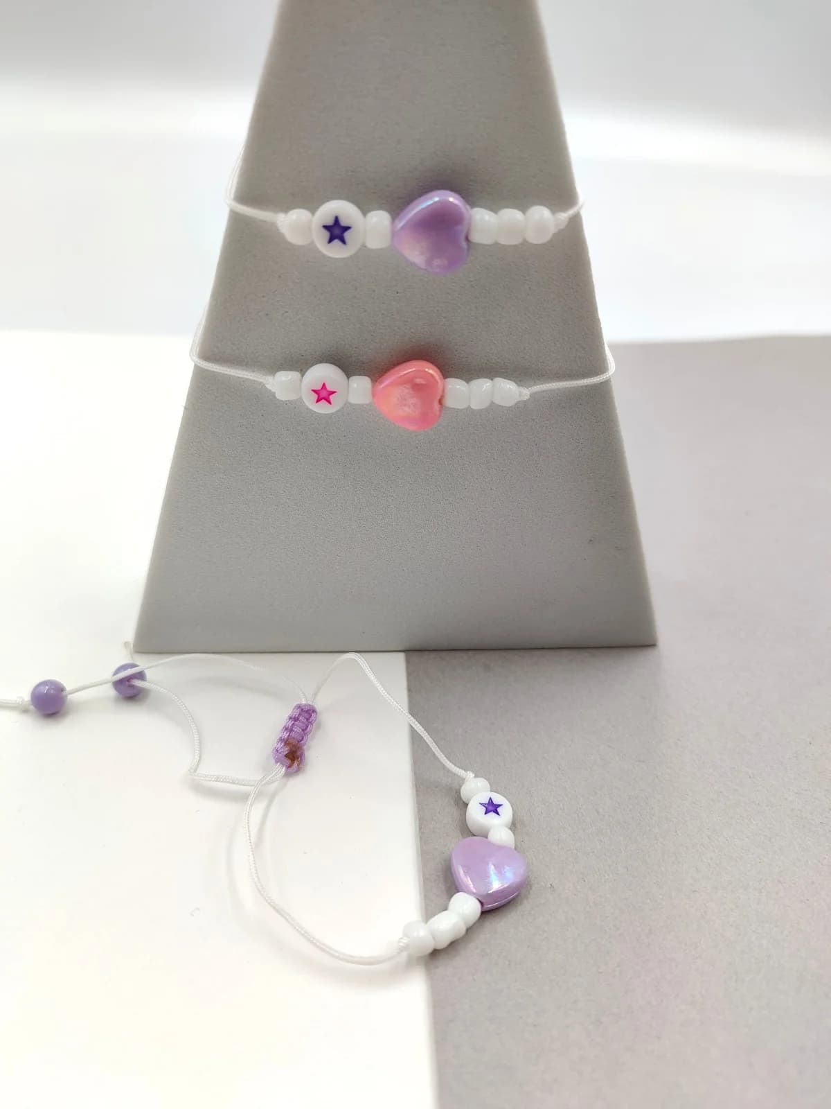 Bracelet with Beads and Heart by Magis Handmade Jewels