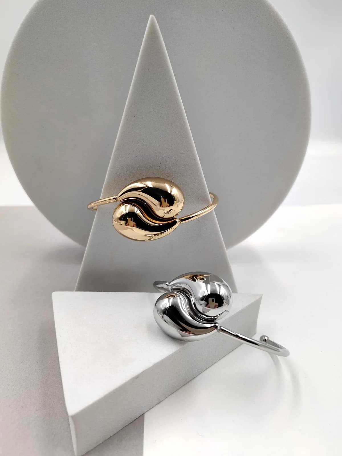 Stainless Steel Bracelet with Drops by Magis Handmade Jewels