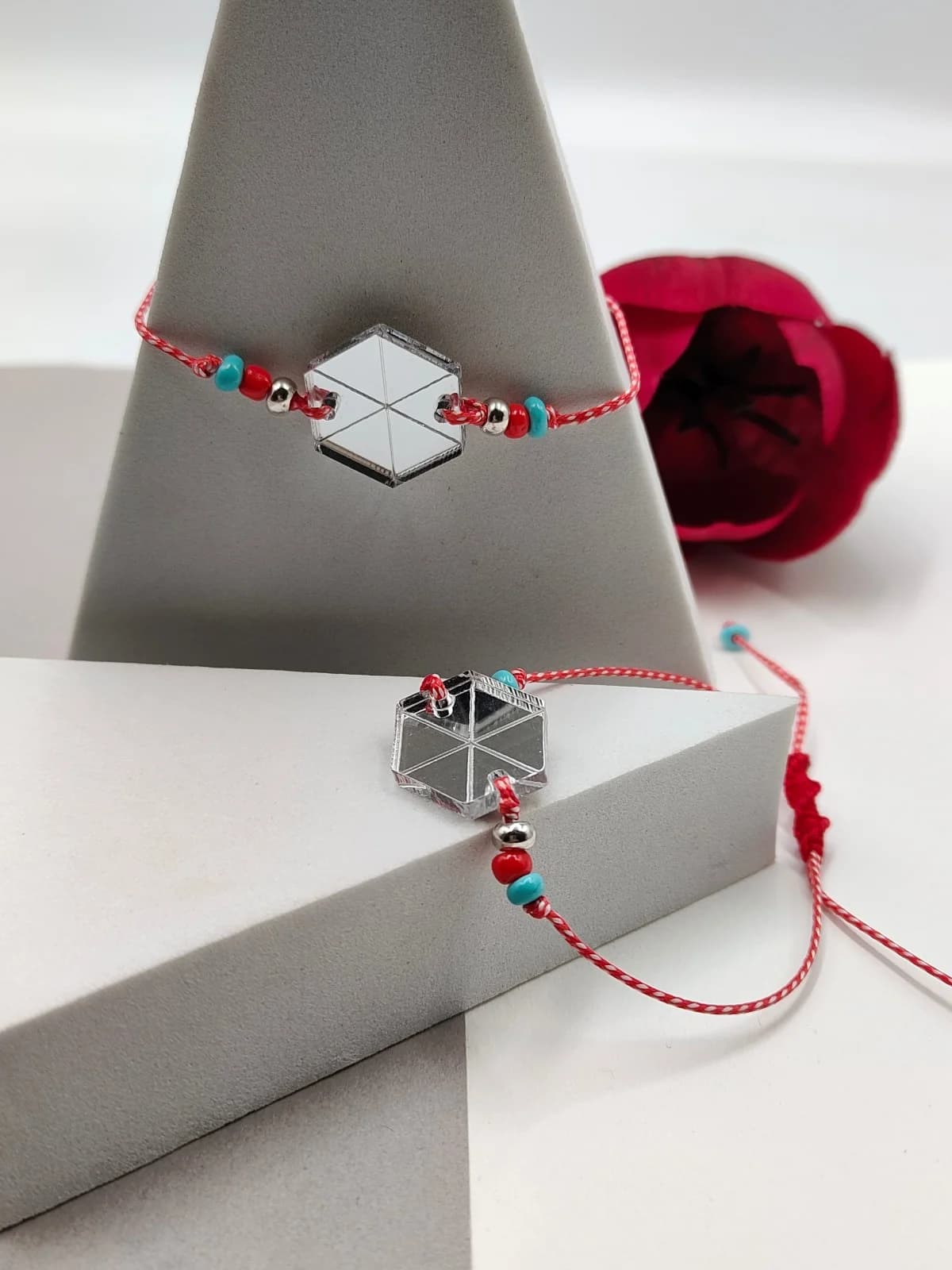 Traditional March Bracelet with Acrylic Kite by Magis Handmade Jewels