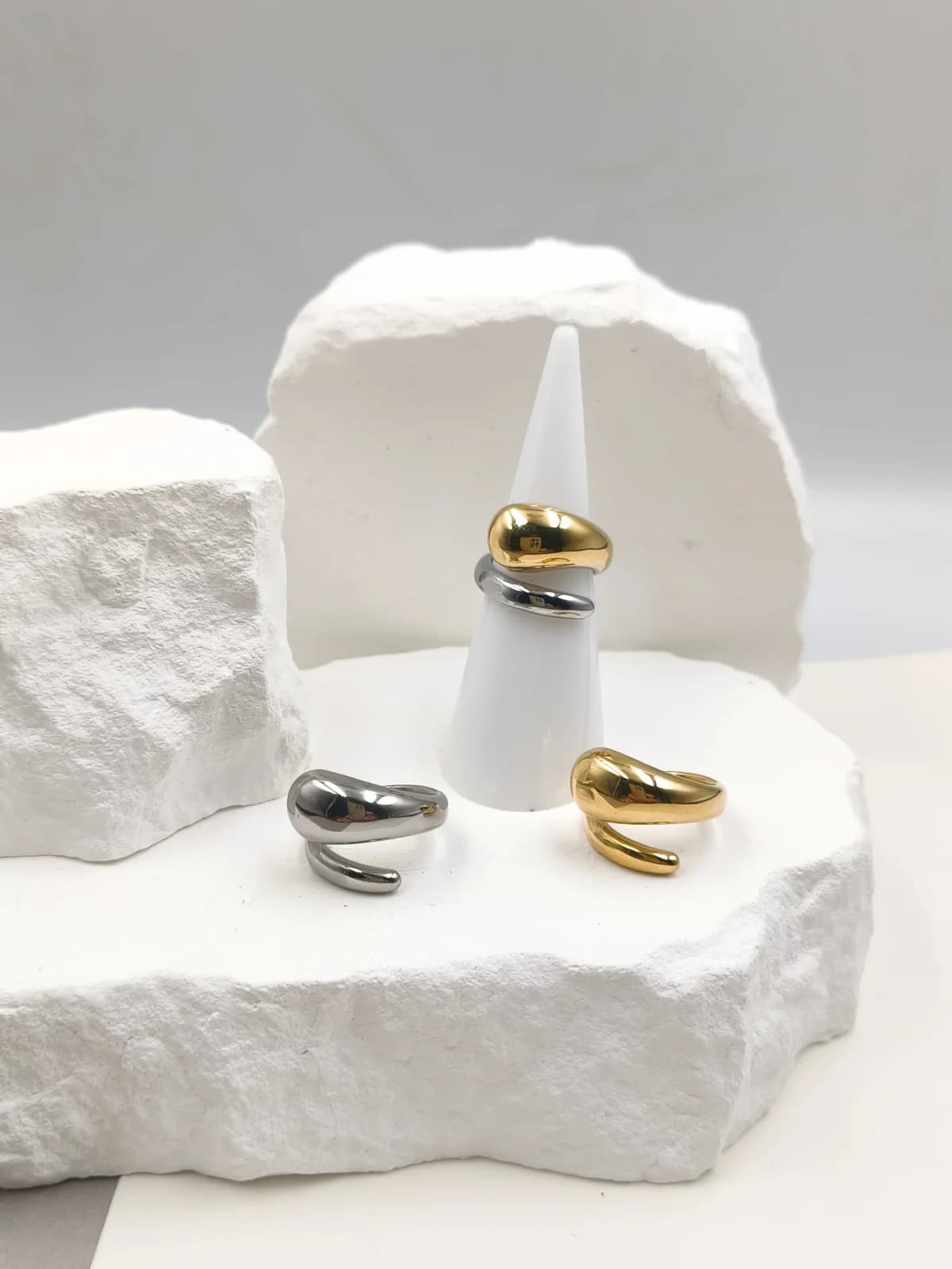 Stainless Steel Signet Ring by Magis Handmade Jewels