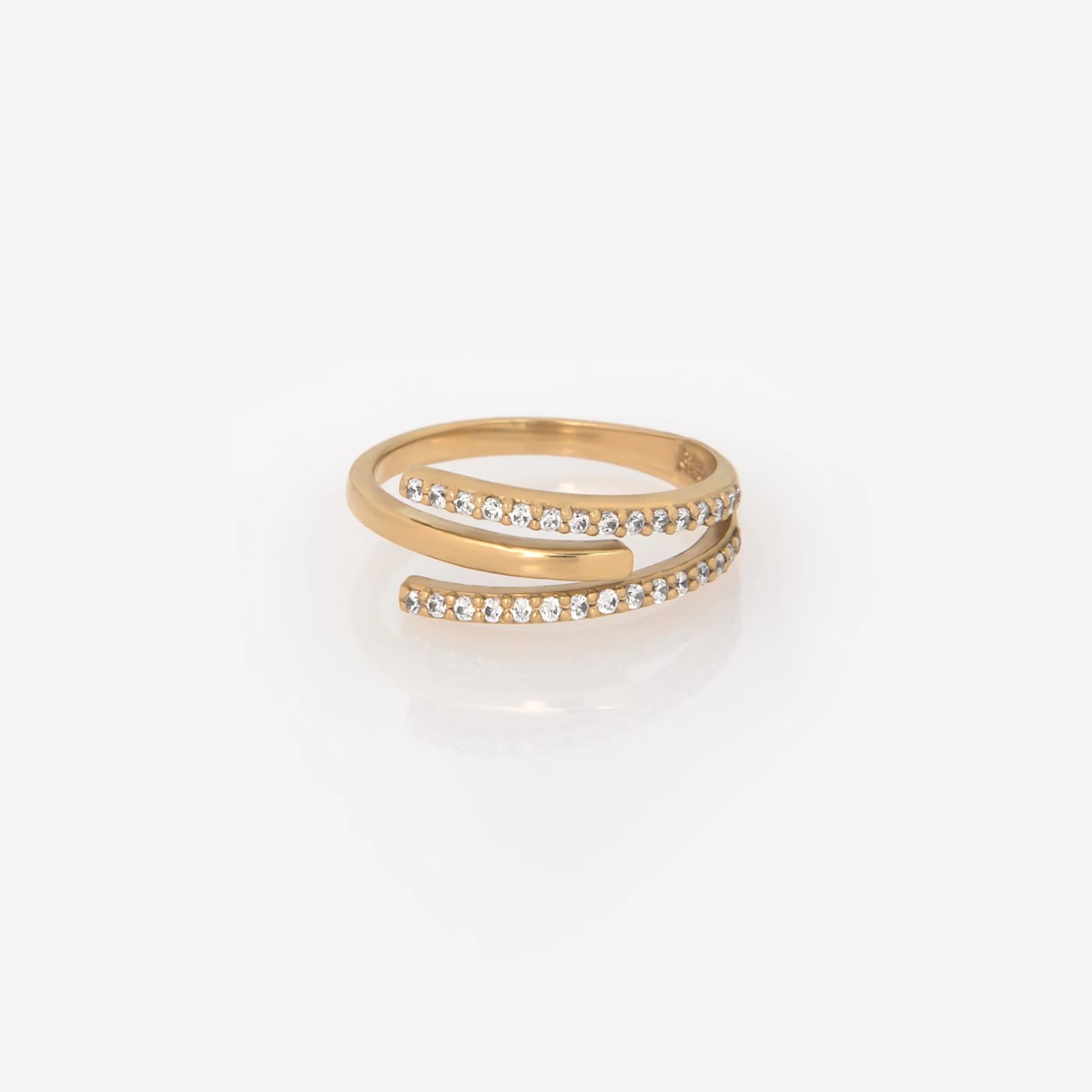 Triple Line Gemstone Ring β Rings from AntEva Crafts