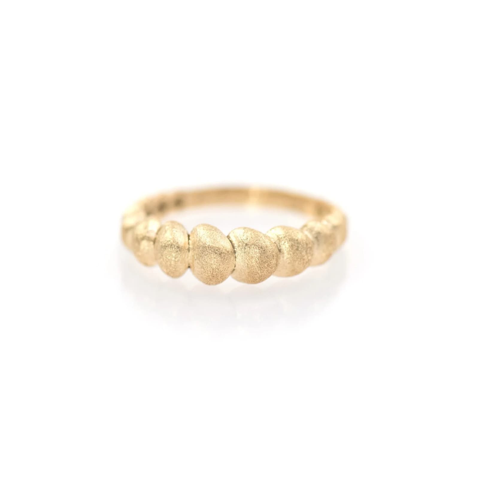 Dome Croissant Ring — Rings from AntEva Crafts