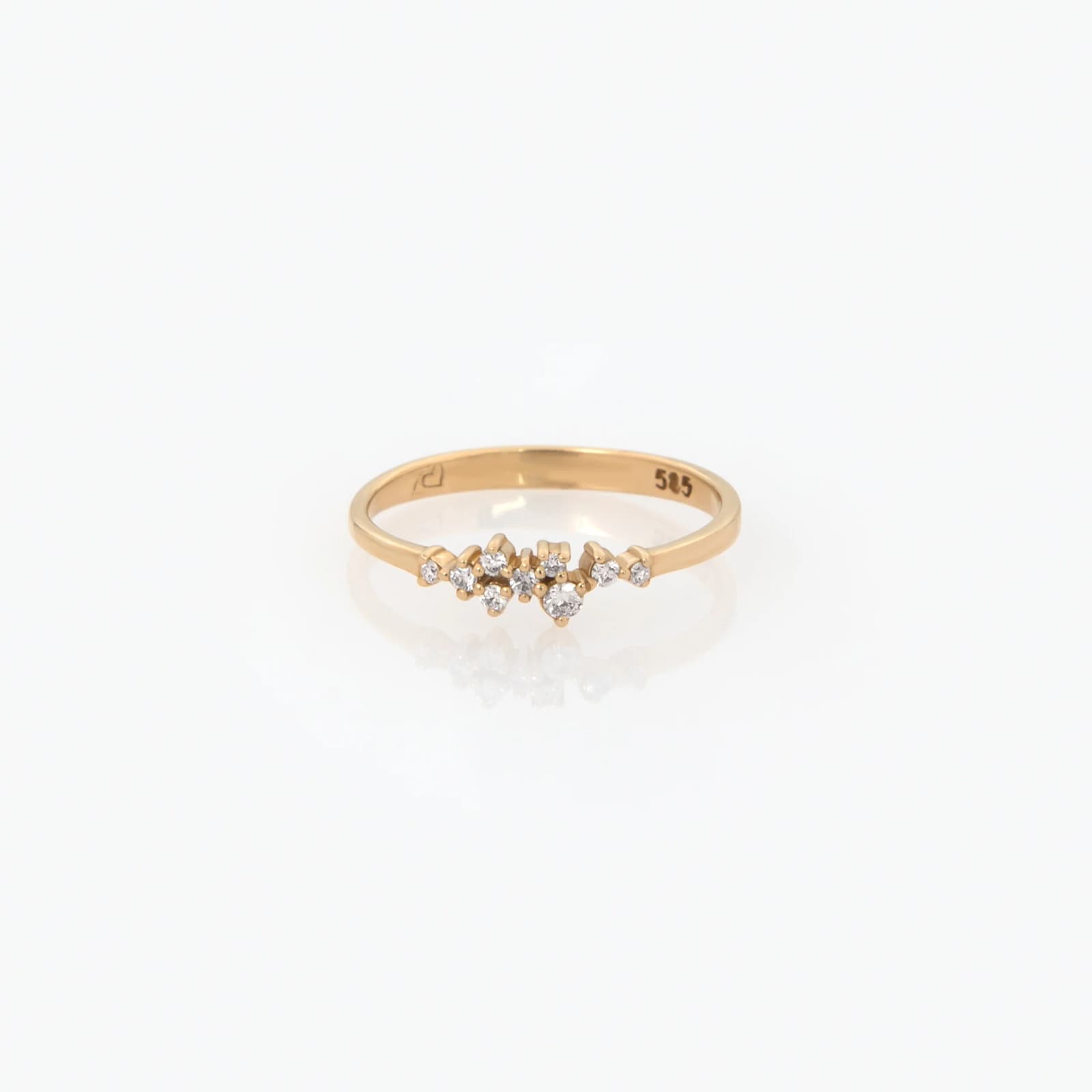Gemstone Cluster Ring β Rings from AntEva Crafts