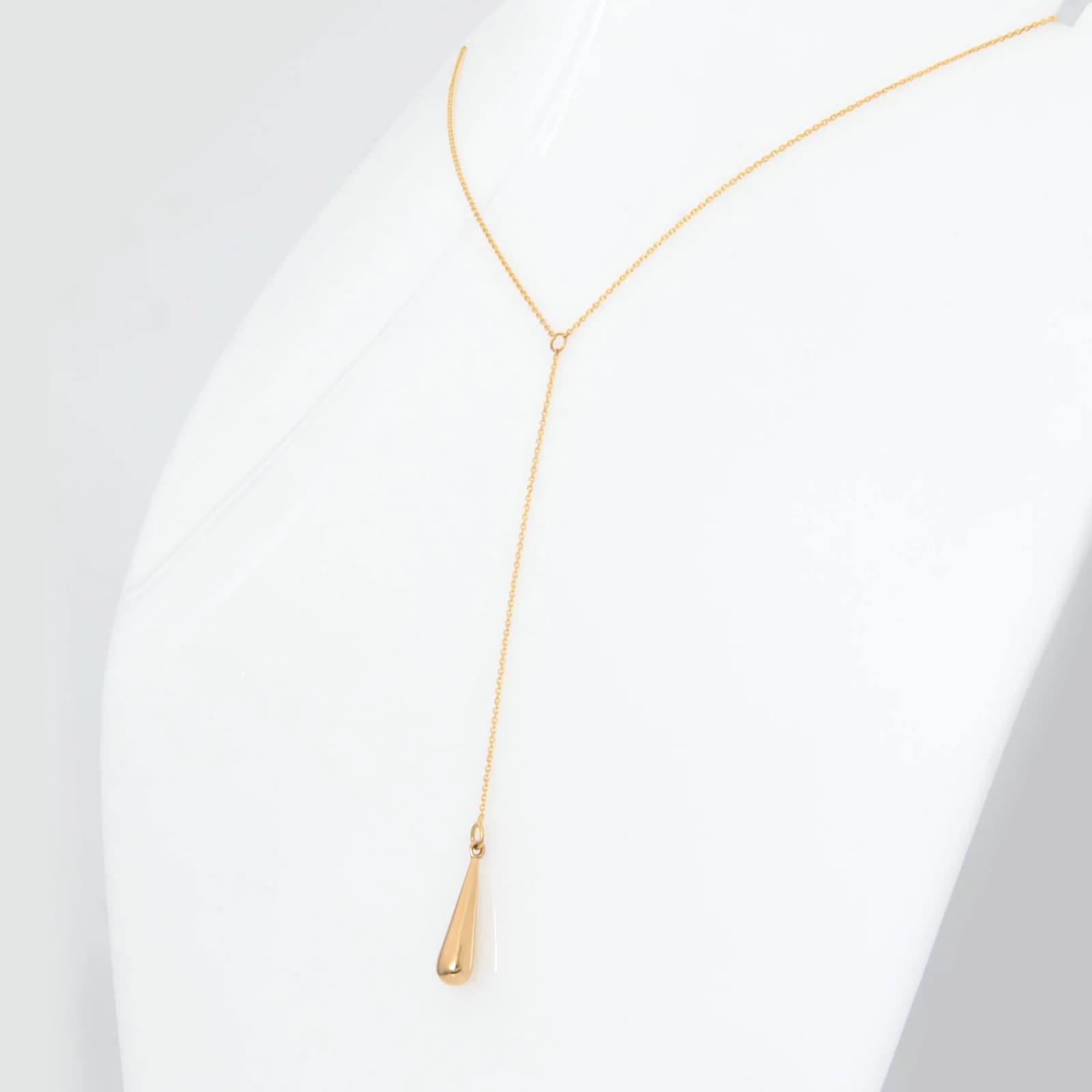 Lariat Teardrop Necklace — Necklaces from AntEva Crafts