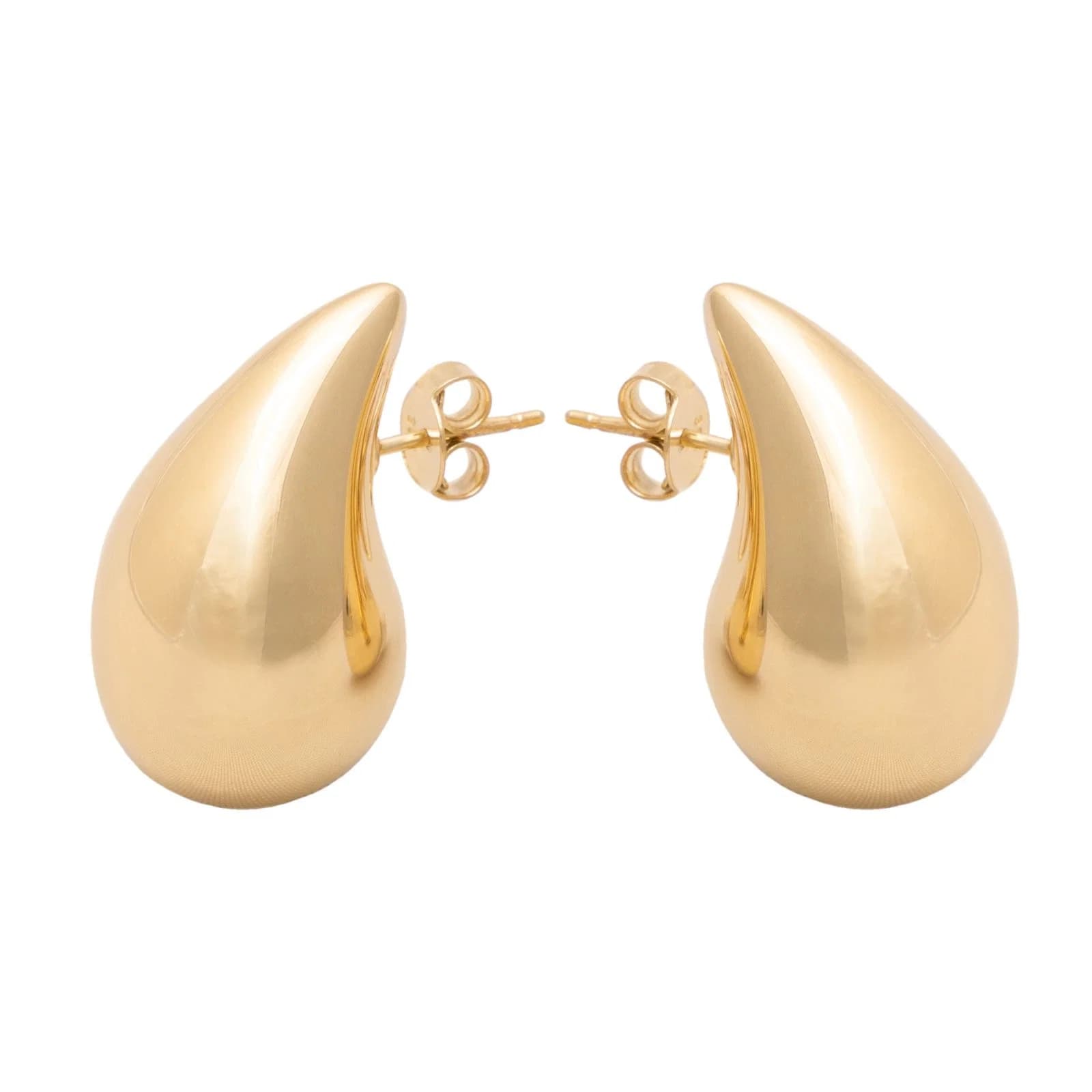 Kendall Dome Earrings 26mm — Earrings from AntEva Crafts