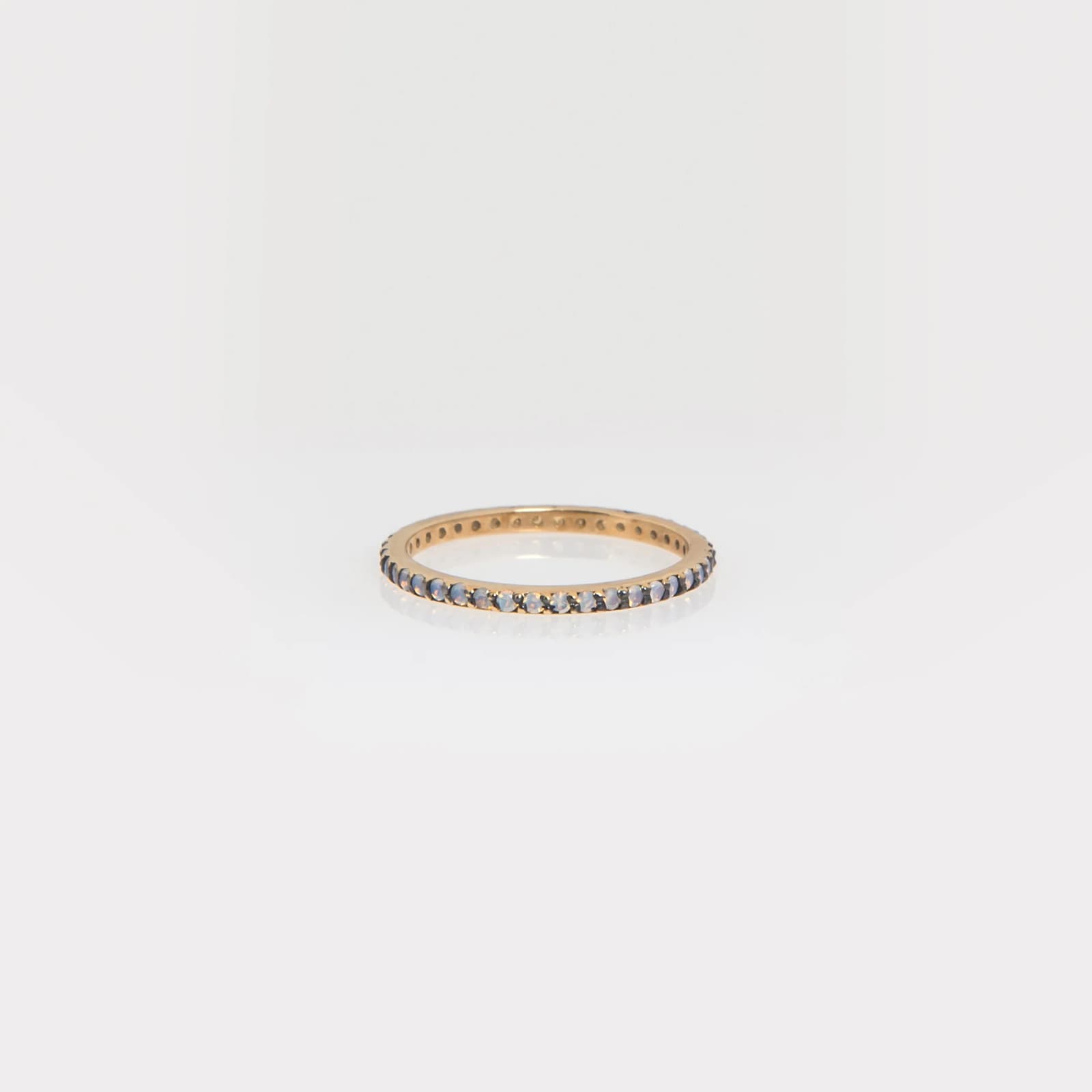 Full Eternity Opal Ring β Rings from AntEva Crafts