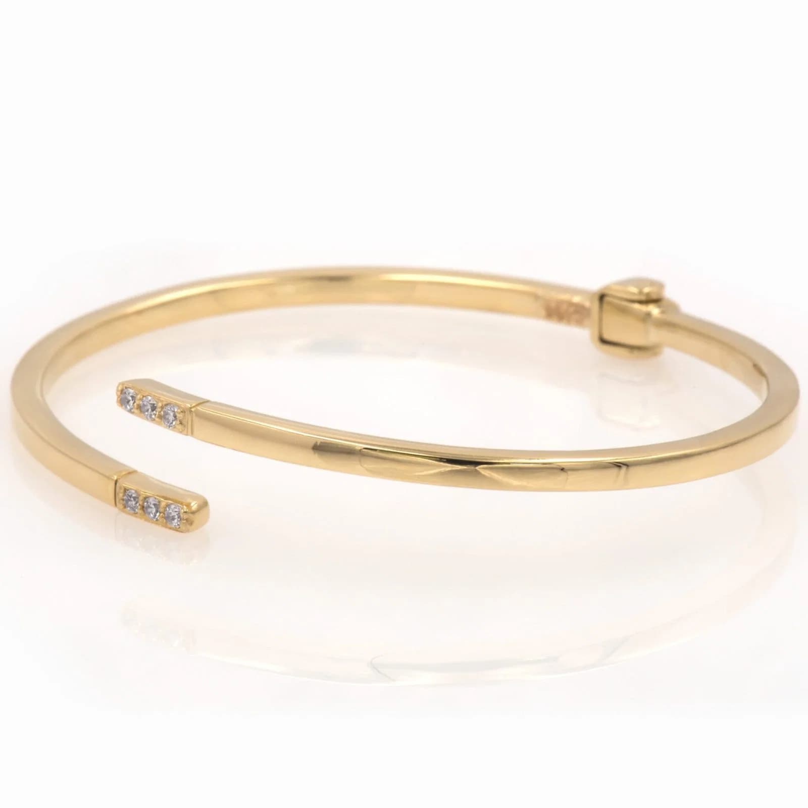 Open Diamond Bangle β Bracelets from AntEva Crafts
