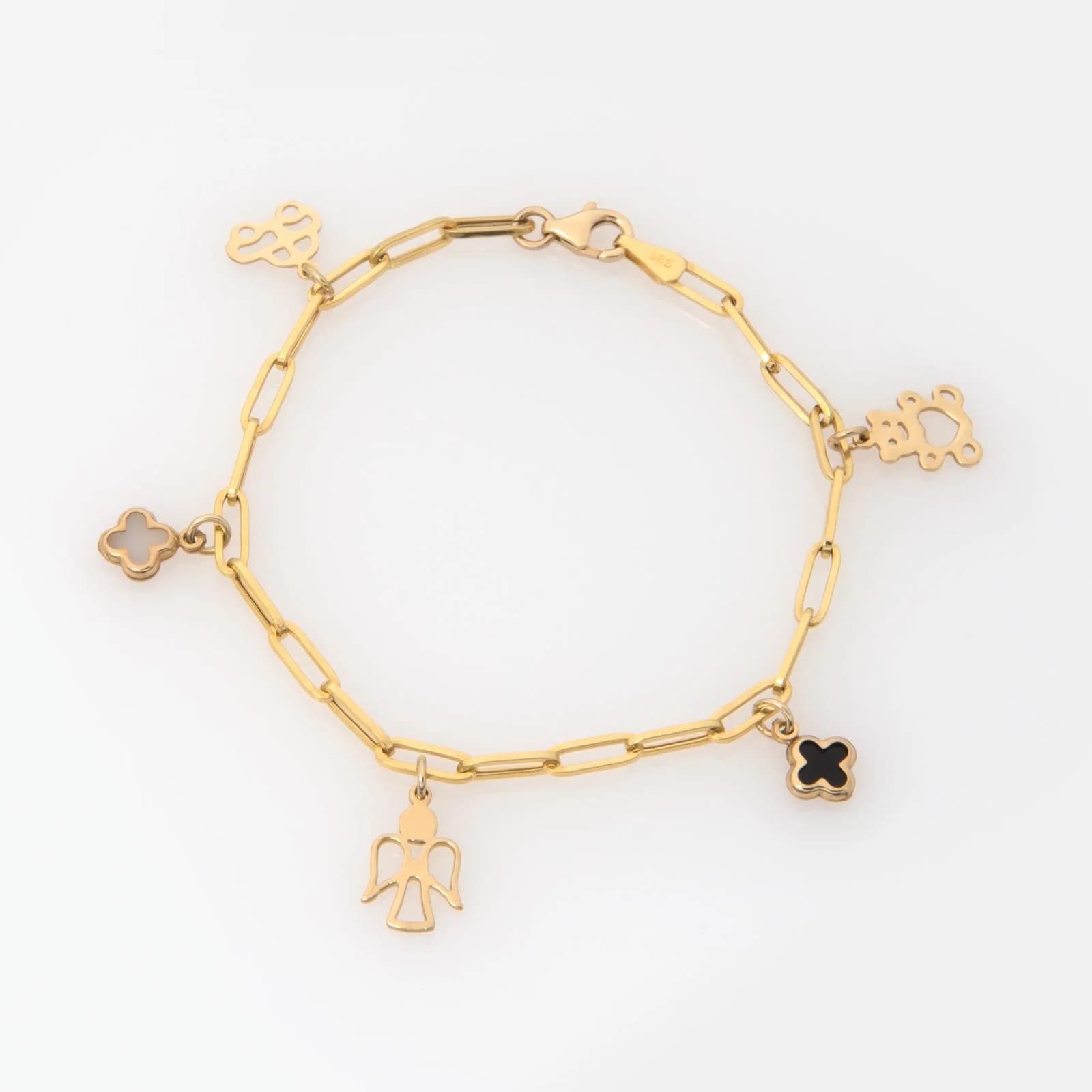 Chain Charms Bracelet β Bracelets from AntEva Crafts