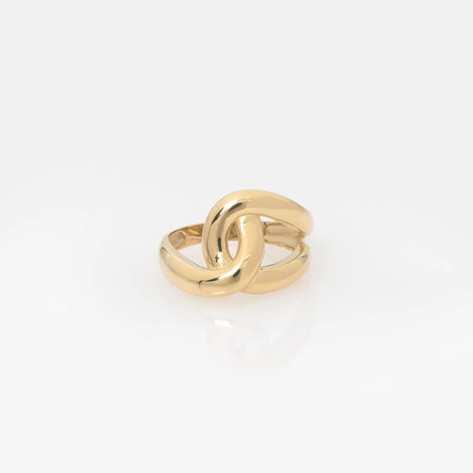 Knot 14k Gold Vermeil Ring — Rings from AntEva Crafts