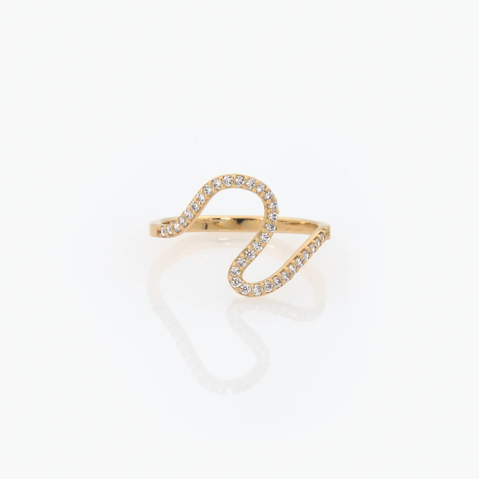 Gemstone Wave Ring β Rings from AntEva Crafts