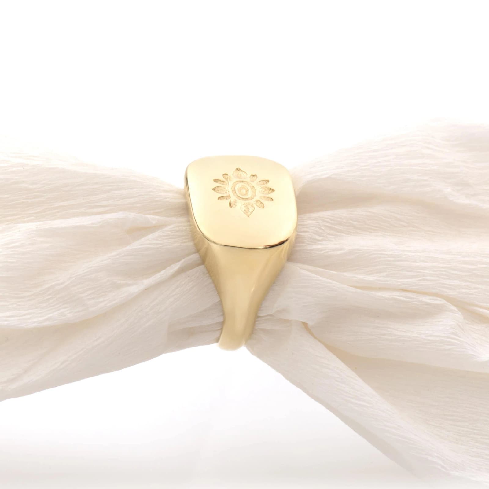 Sun Signet Ring β Rings from AntEva Crafts