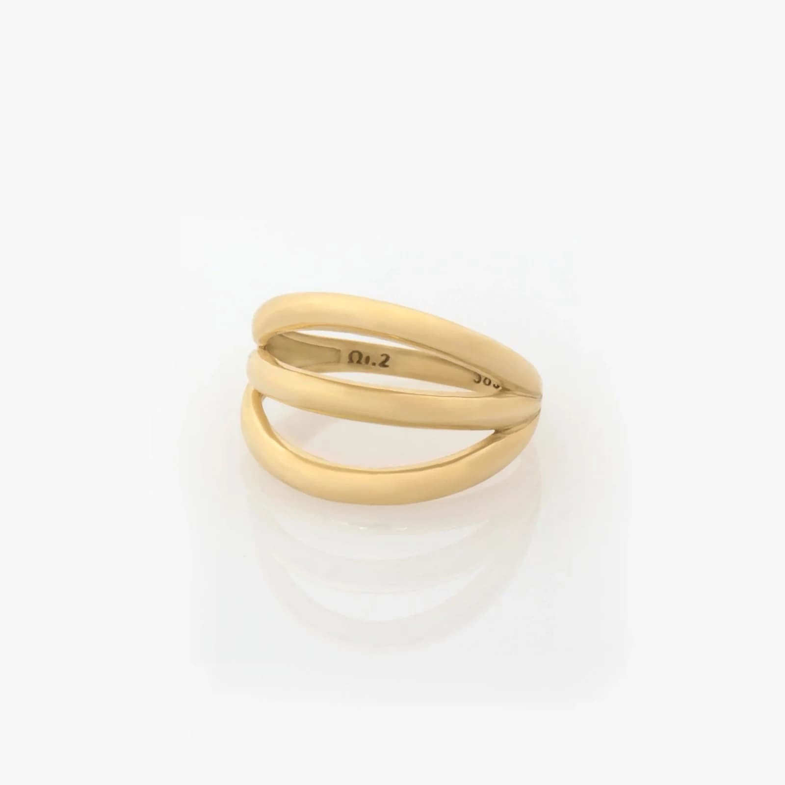 Triple Split Dome Ring — Rings from AntEva Crafts