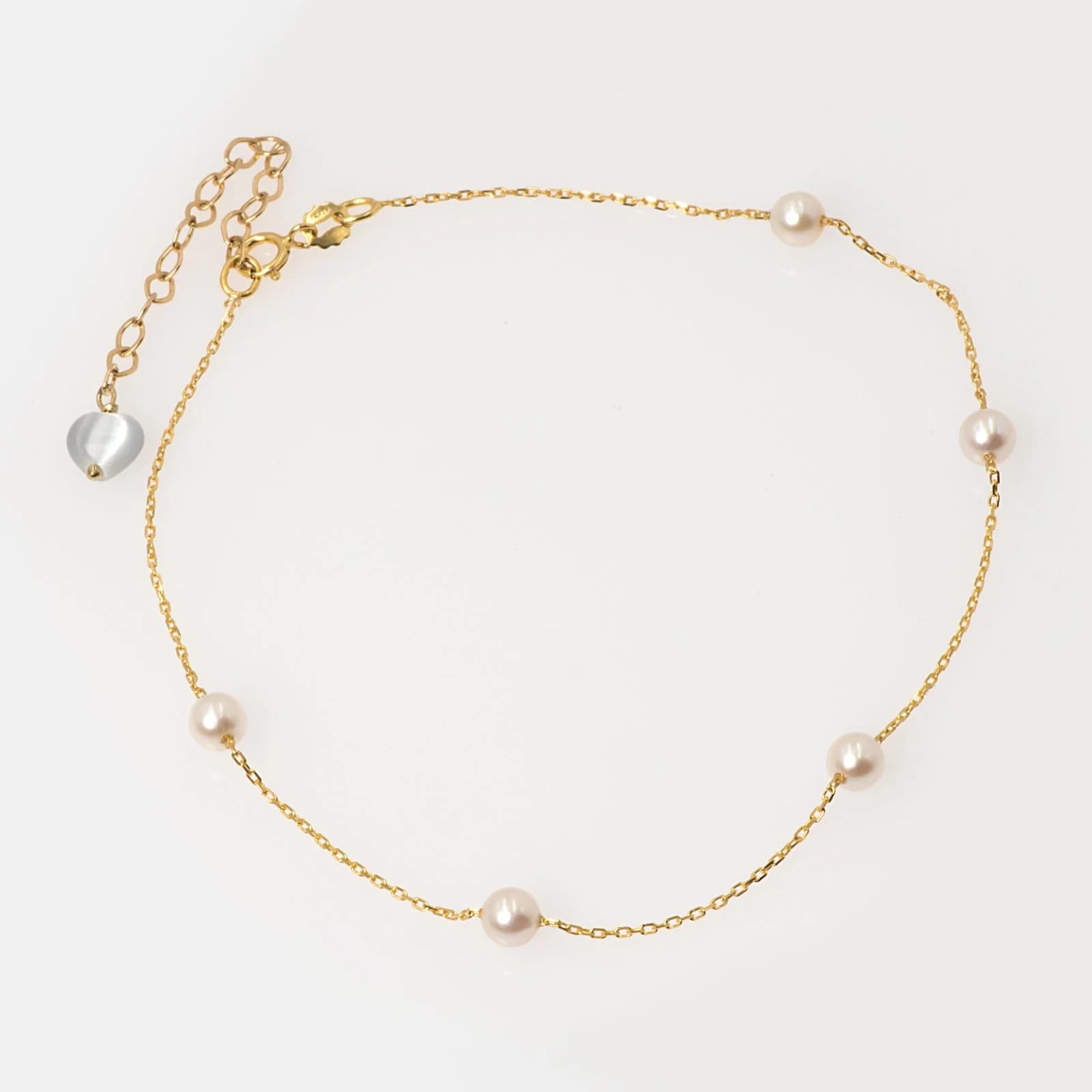 Pearl Anklet — Anklets from AntEva Crafts