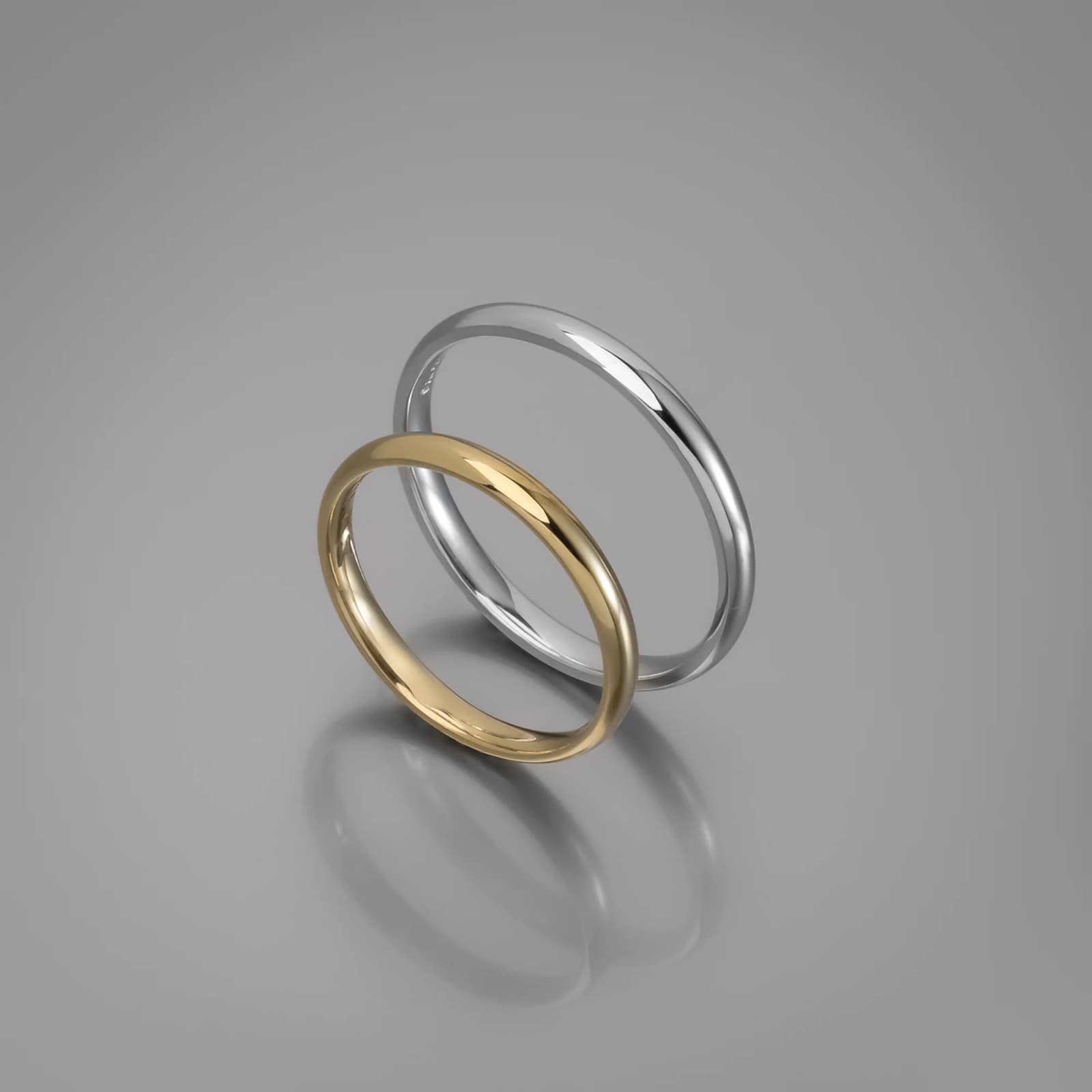Thin Band 2.5mm β Rings from AntEva Crafts