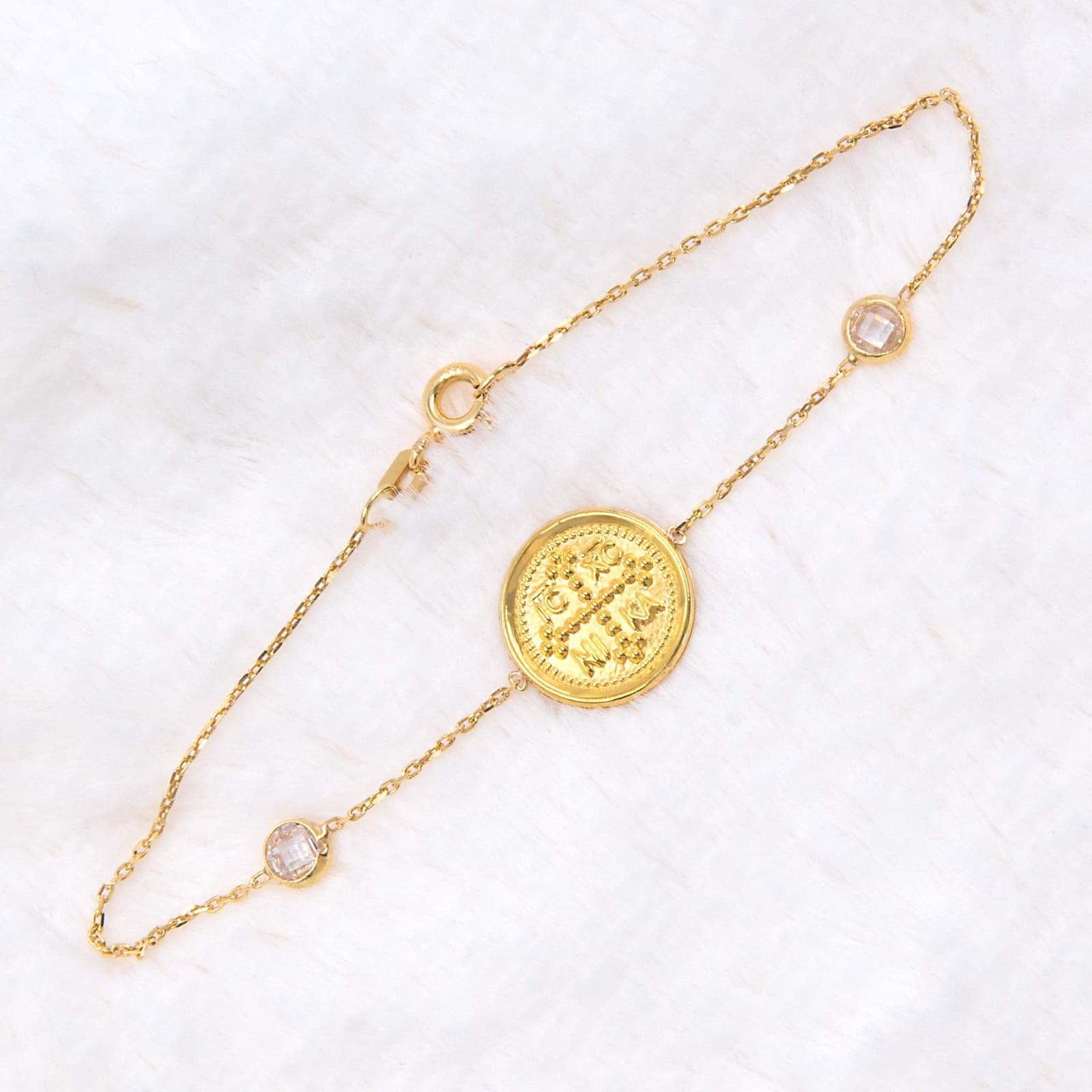 Christian Coin Bracelet — Bracelets from AntEva Crafts