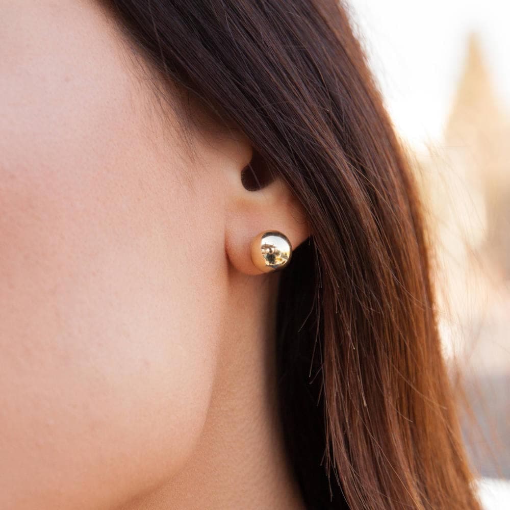 Ball Stud Earrings β Earrings from AntEva Crafts