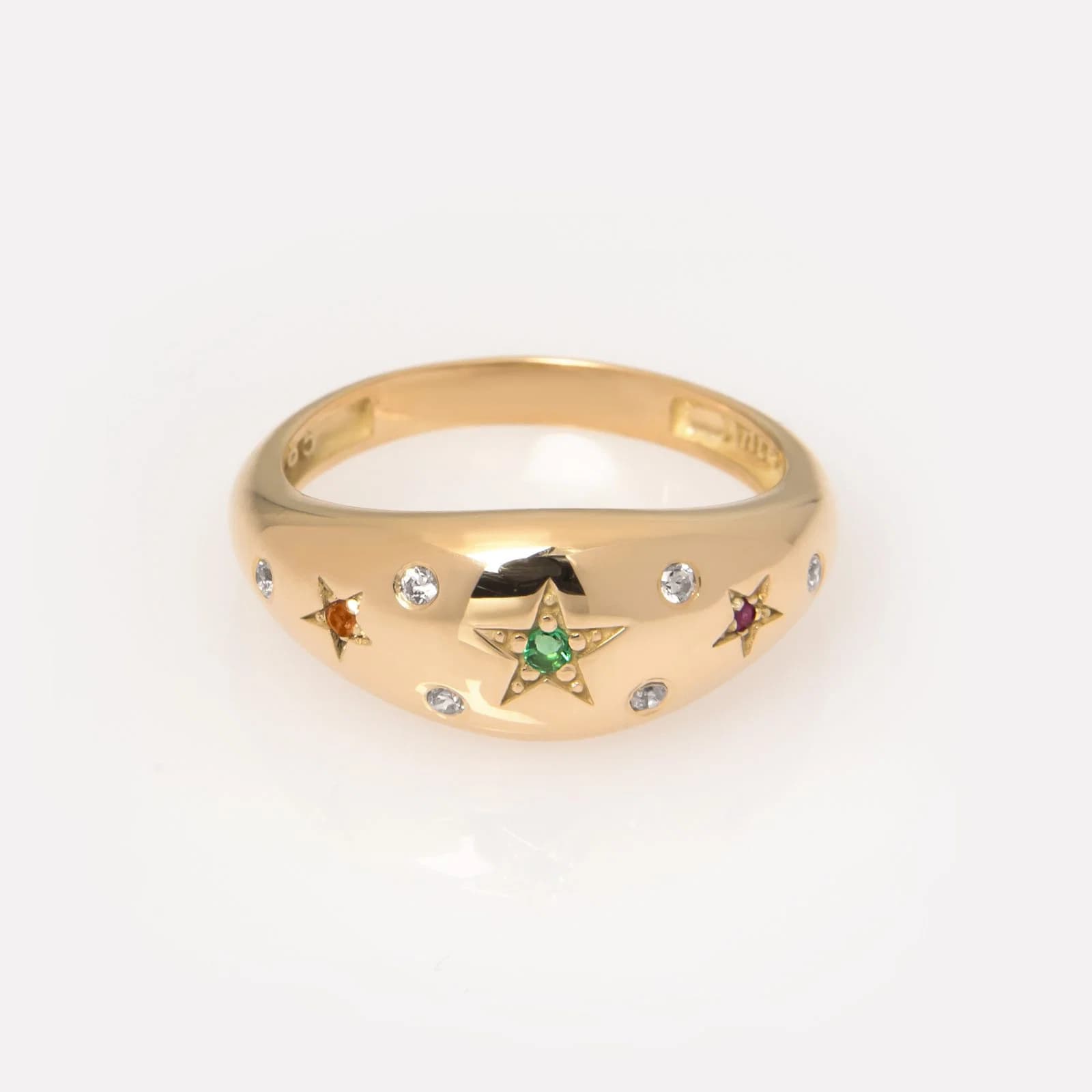 North Star Birthstones Ring — Rings from AntEva Crafts