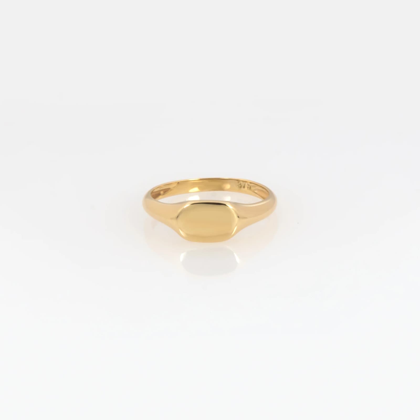Personalized Signet Square Ring β Rings from AntEva Crafts