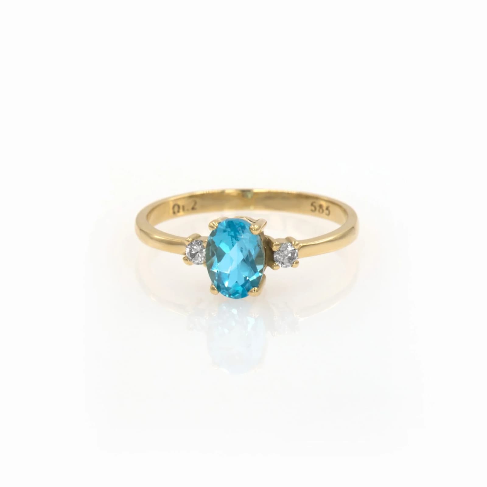 Oval Birthstone Ring β Rings from AntEva Crafts