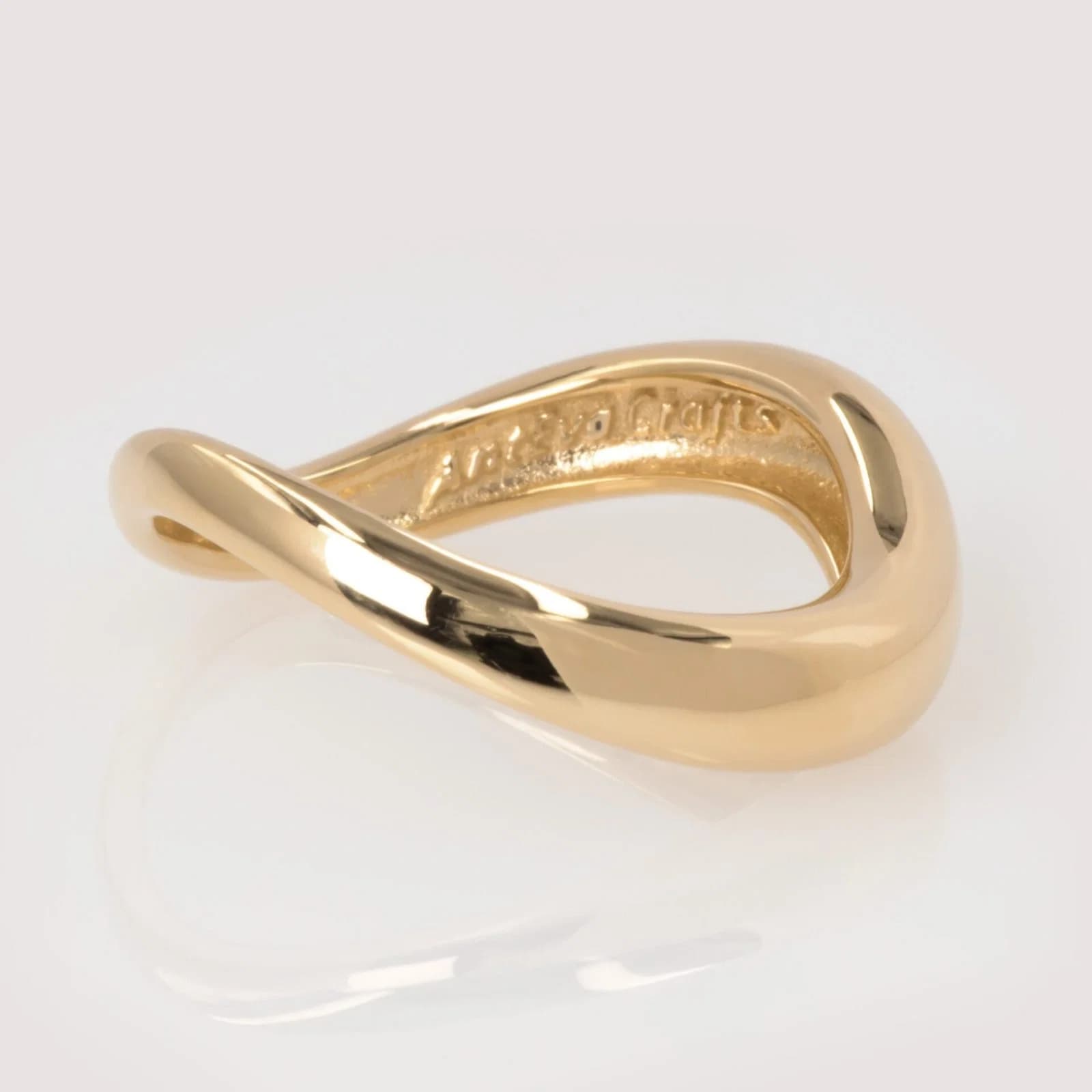 Assymetrical Wavy Ring — Rings from AntEva Crafts