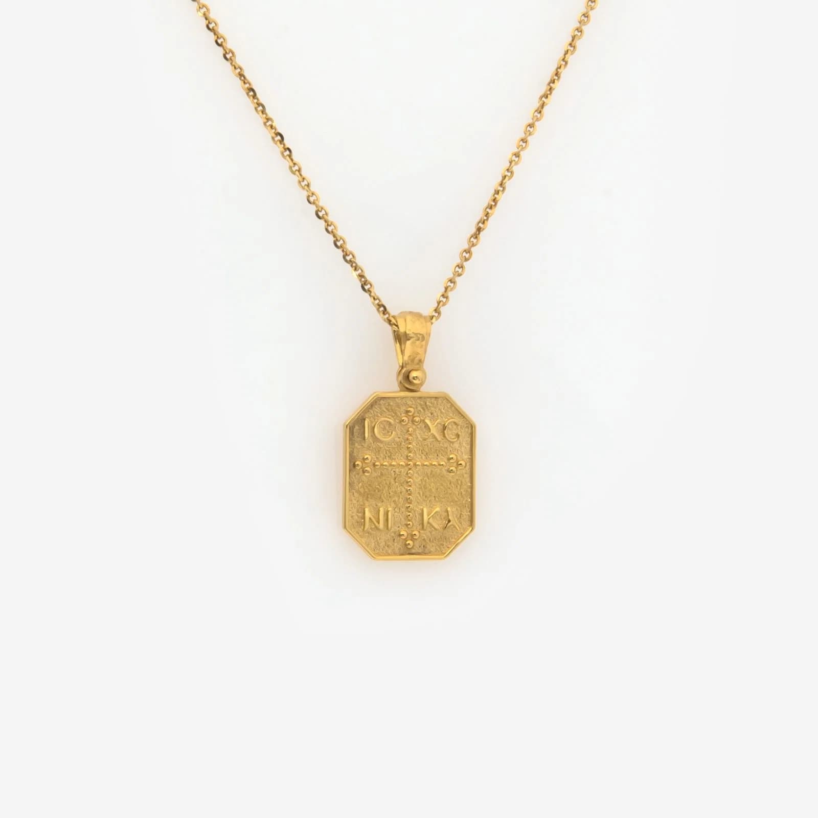 Exagon Christian Necklace — Necklaces from AntEva Crafts