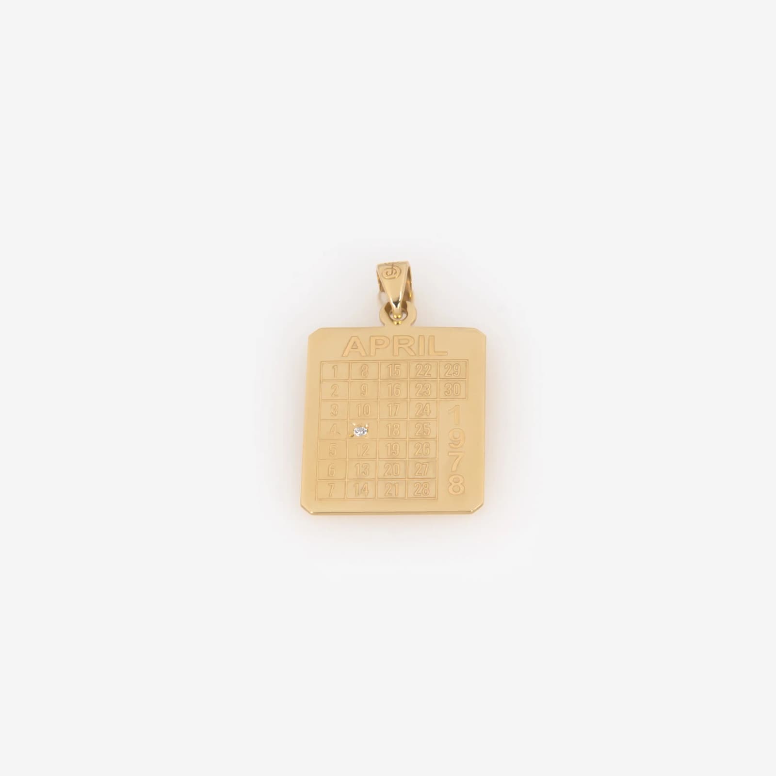 Gold Personalized Diary Tag β Necklaces from AntEva Crafts