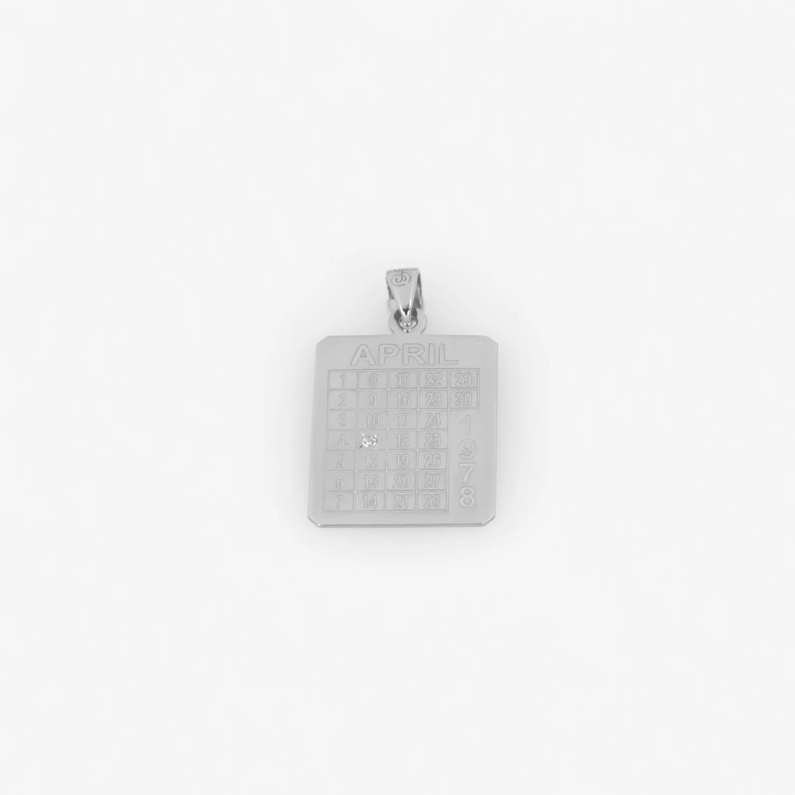 Silver Personalized Diary Tag β Necklaces from AntEva Crafts