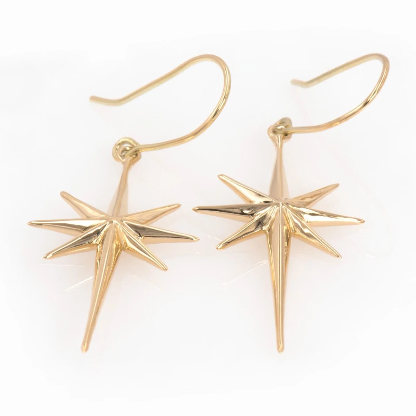 North Star Hanging Earrings β Earrings from AntEva Crafts