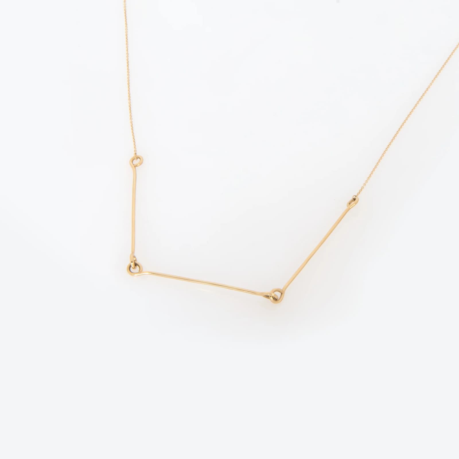 Celestial Gold Bar Necklace — Necklaces from AntEva Crafts