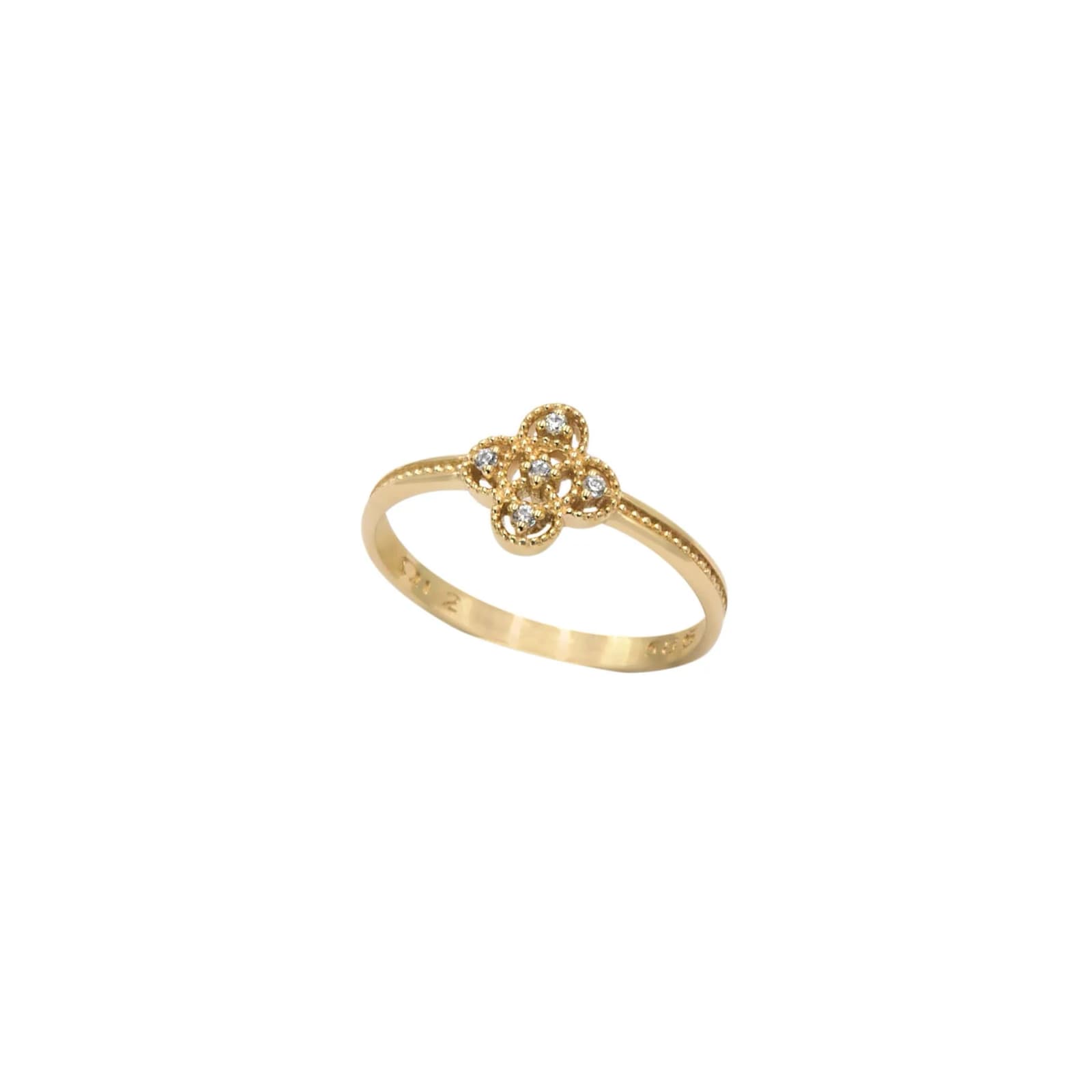 Diamond Cross Ring — Rings from AntEva Crafts