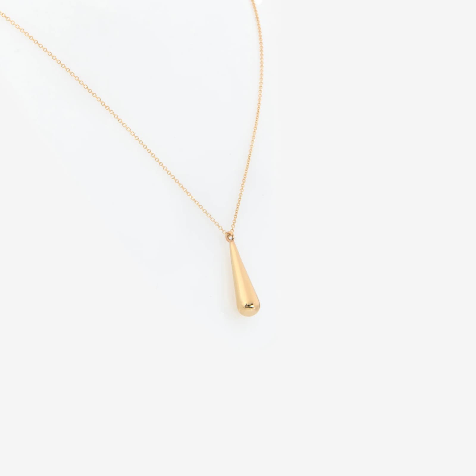 Teardrop 14k Gold Vermeil Pendant Necklace — Necklaces from AntEva Crafts