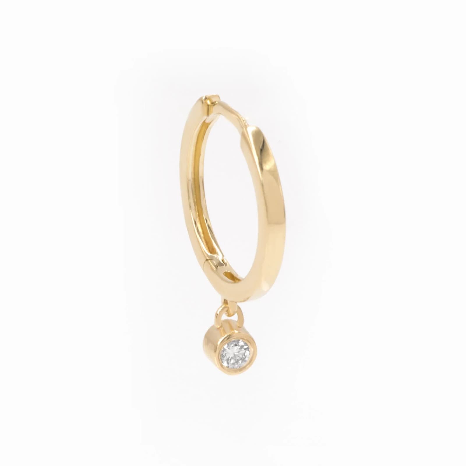 Diamond Hoop Earrings β Earrings from AntEva Crafts