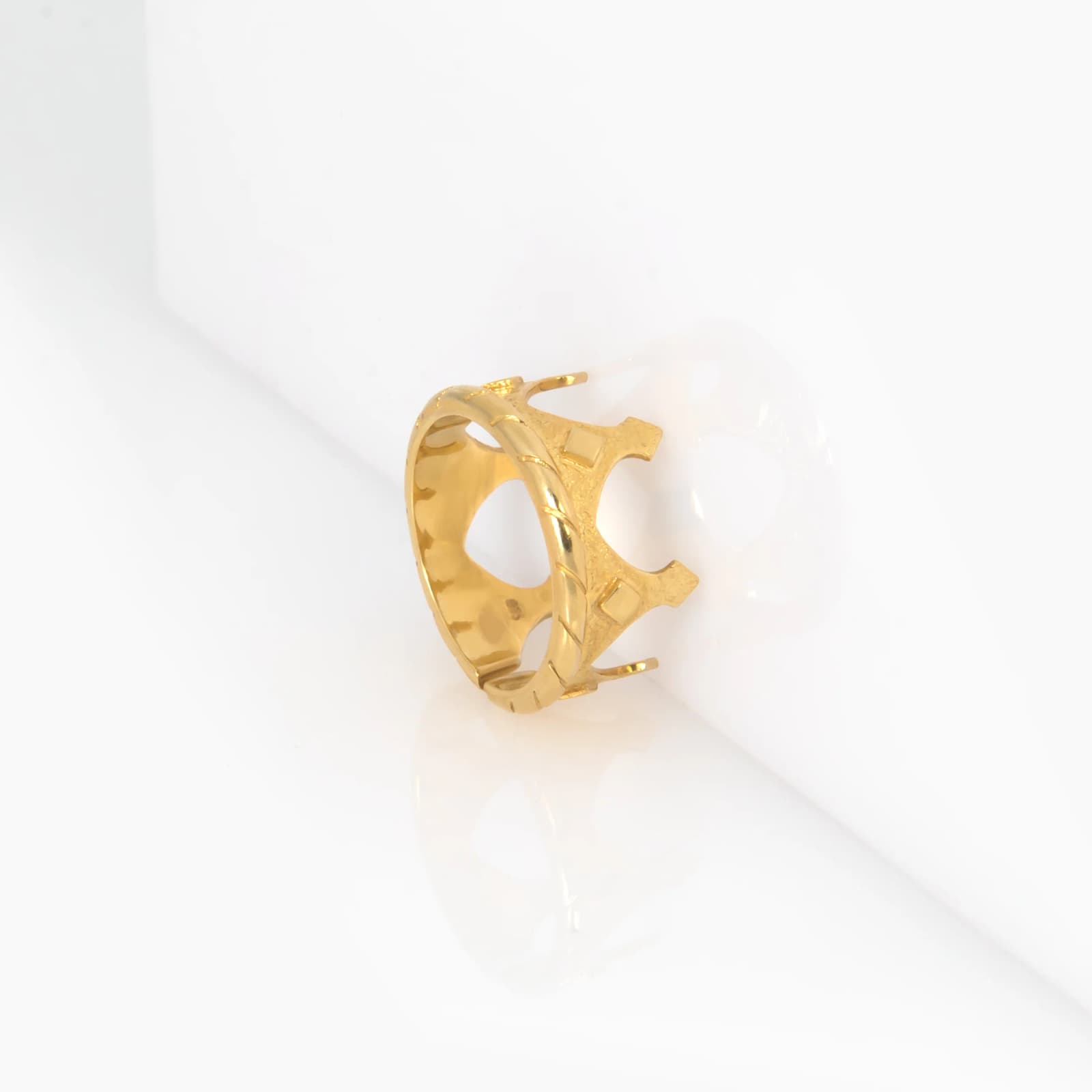 Silver Crown Ring — Rings from AntEva Crafts