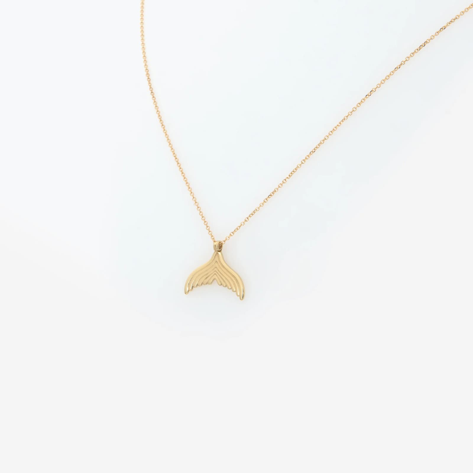 Gold Whale Tail Necklace β Necklaces from AntEva Crafts