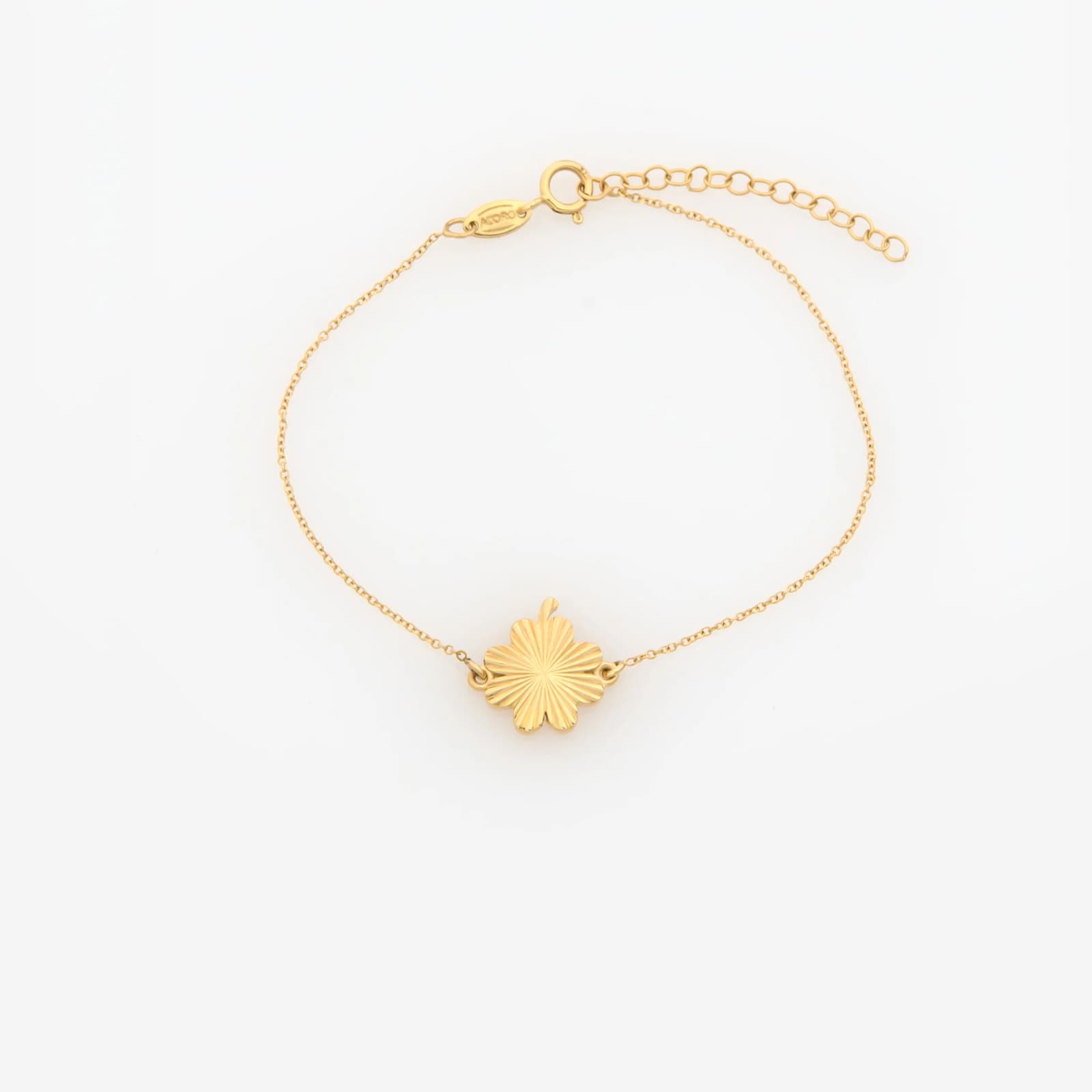 Four-Leaf Clover Sunburst Bracelet β Bracelets from AntEva Crafts