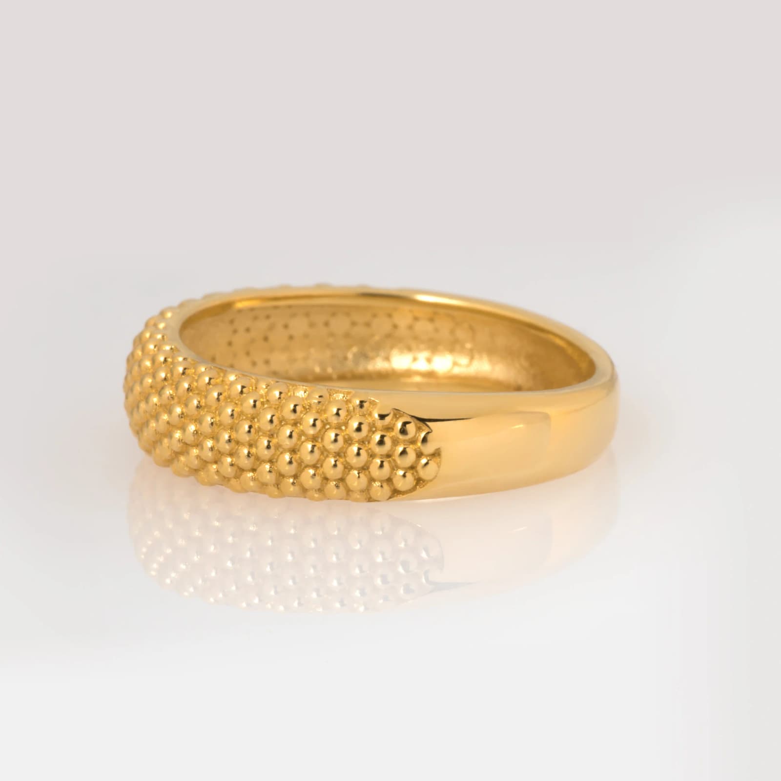 Dome Milgrain Ring β Rings from AntEva Crafts