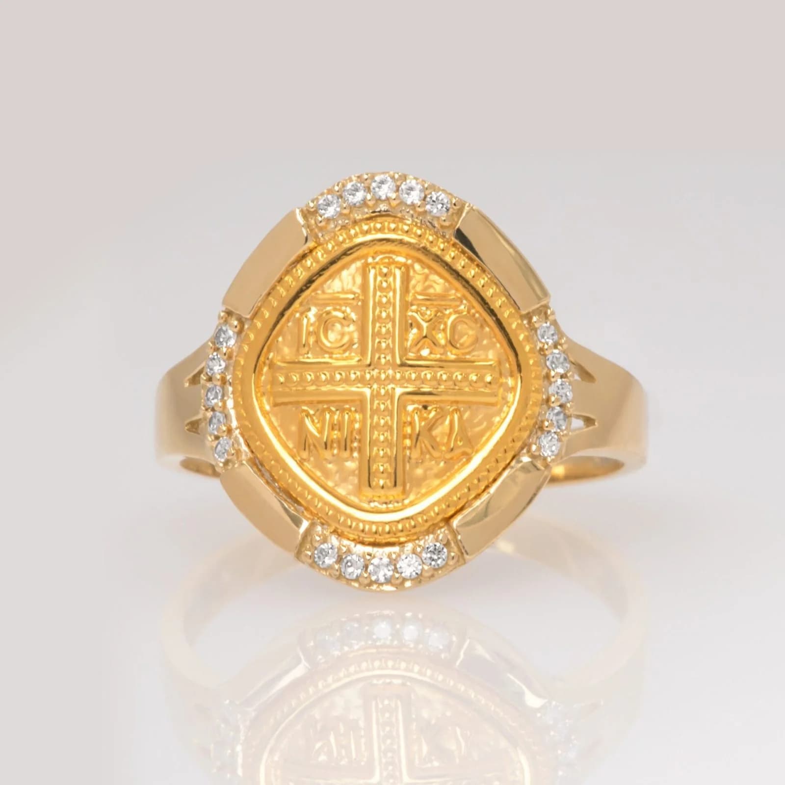 Christian Cross Ring — Rings from AntEva Crafts