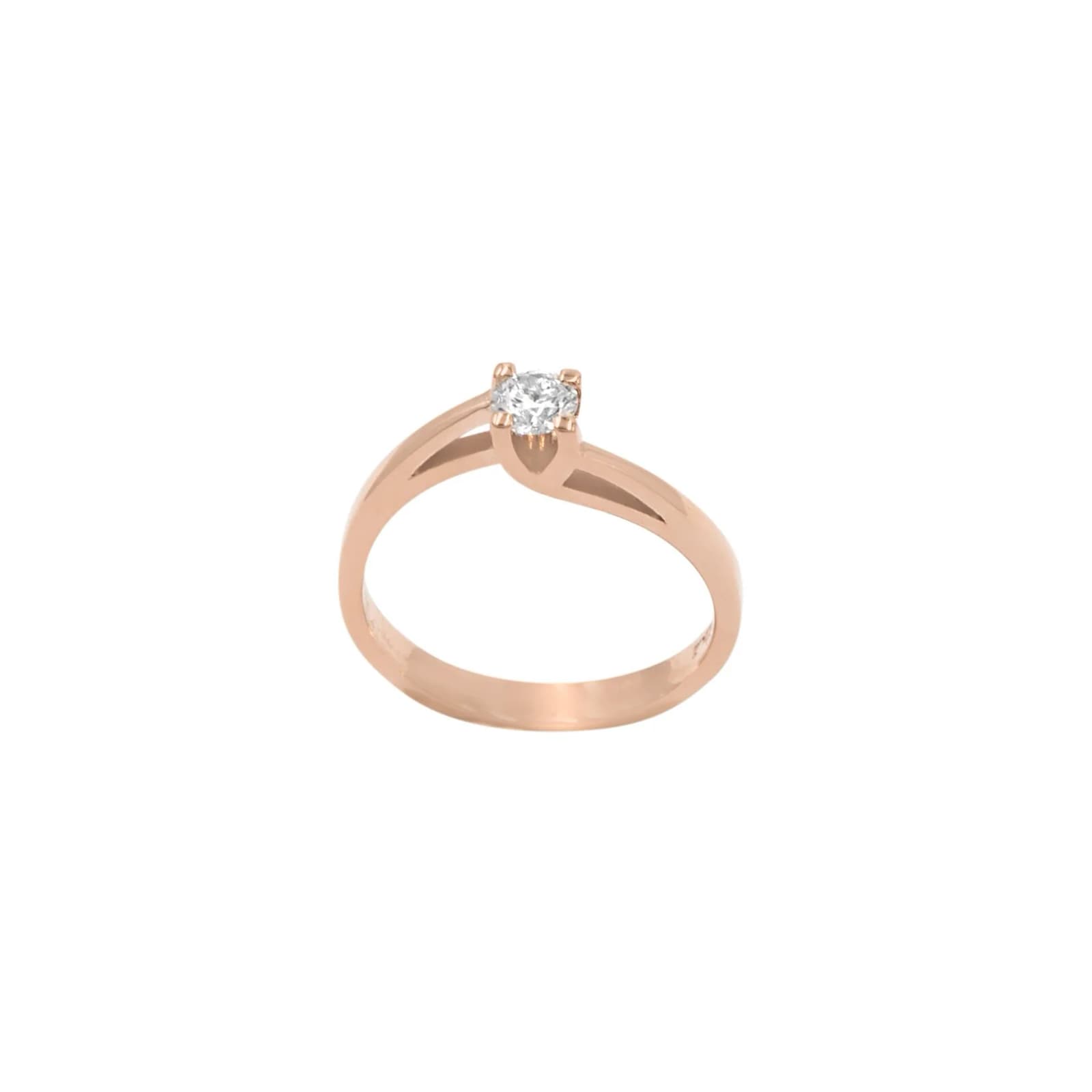 Diamond Solitaire Ring β Rings from AntEva Crafts
