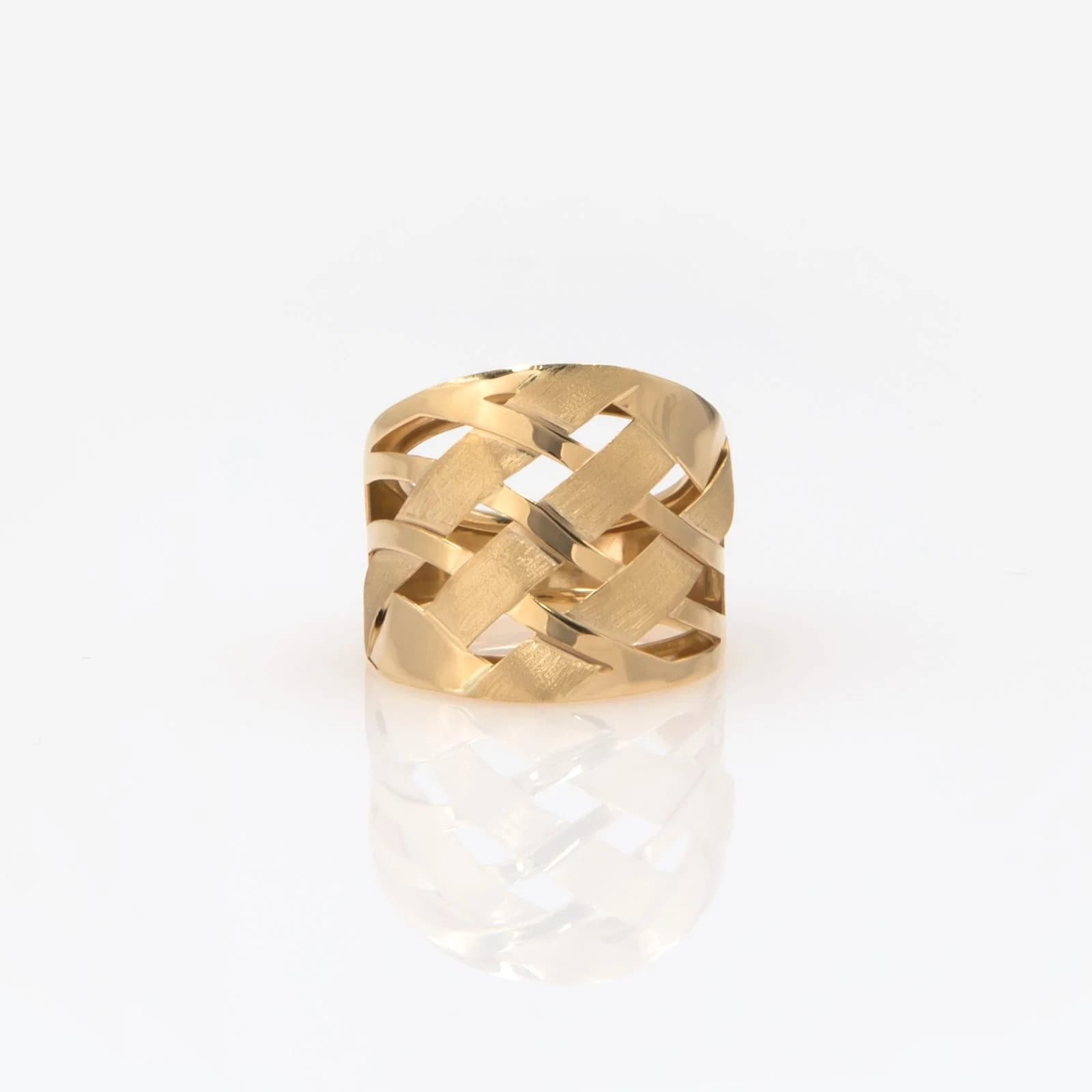 Filligree Chunky Ring — Rings from AntEva Crafts