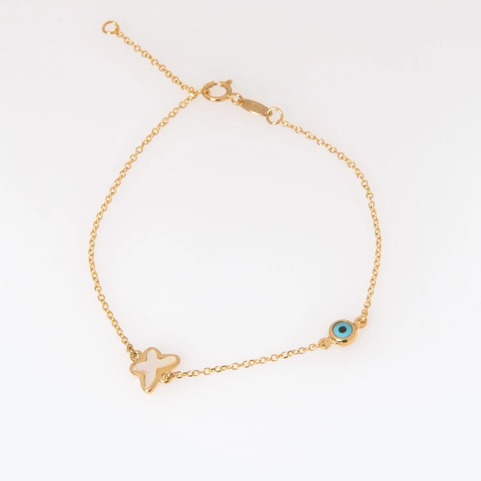 Evil Eye Butterfly Bracelet β Bracelets from AntEva Crafts