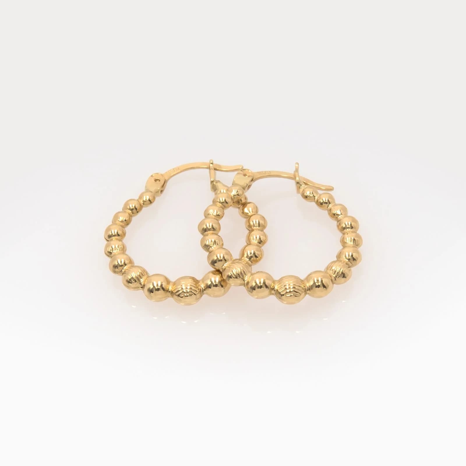 Hoop Ball Earrings β Earrings from AntEva Crafts