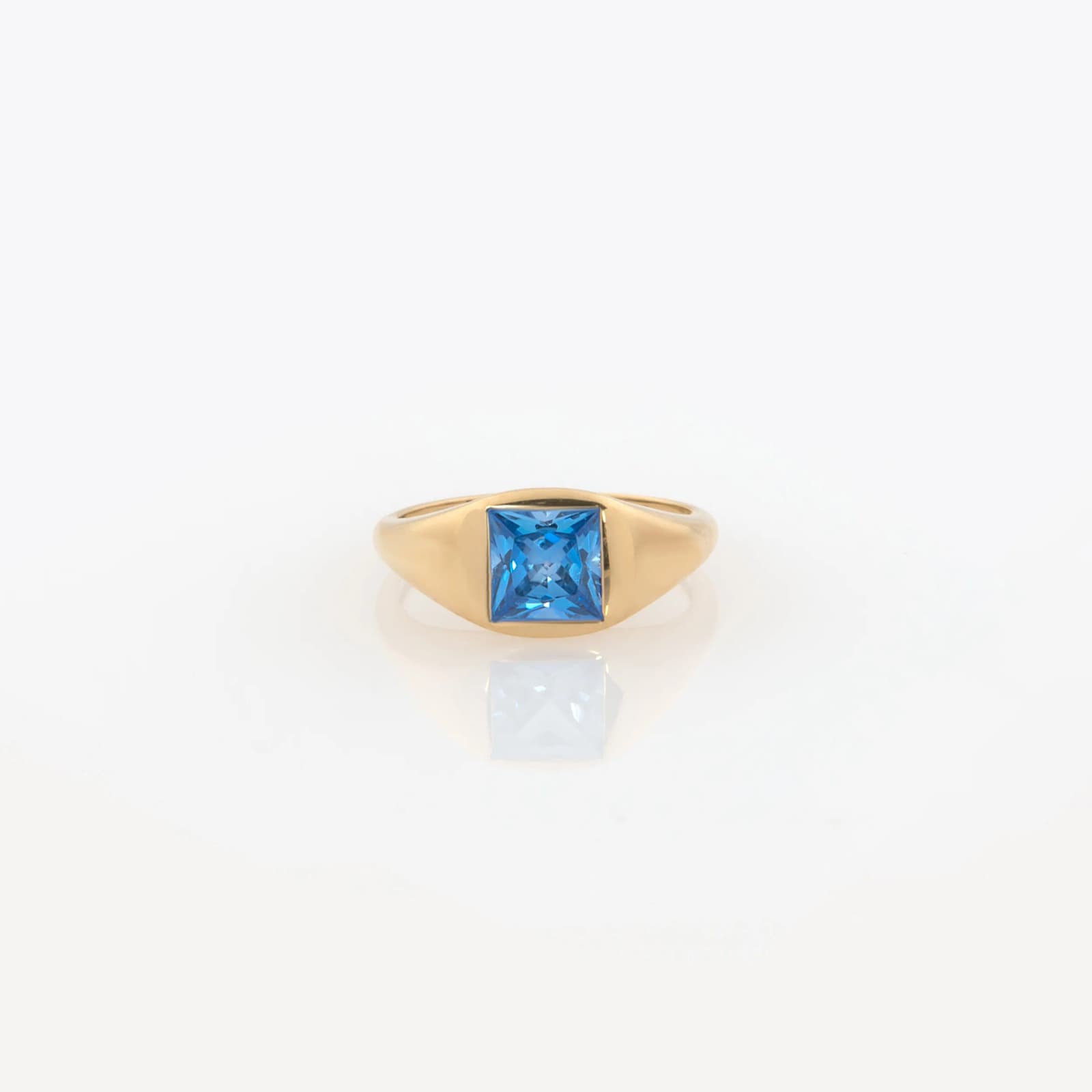 Classic Square Signet Ring β Rings from AntEva Crafts